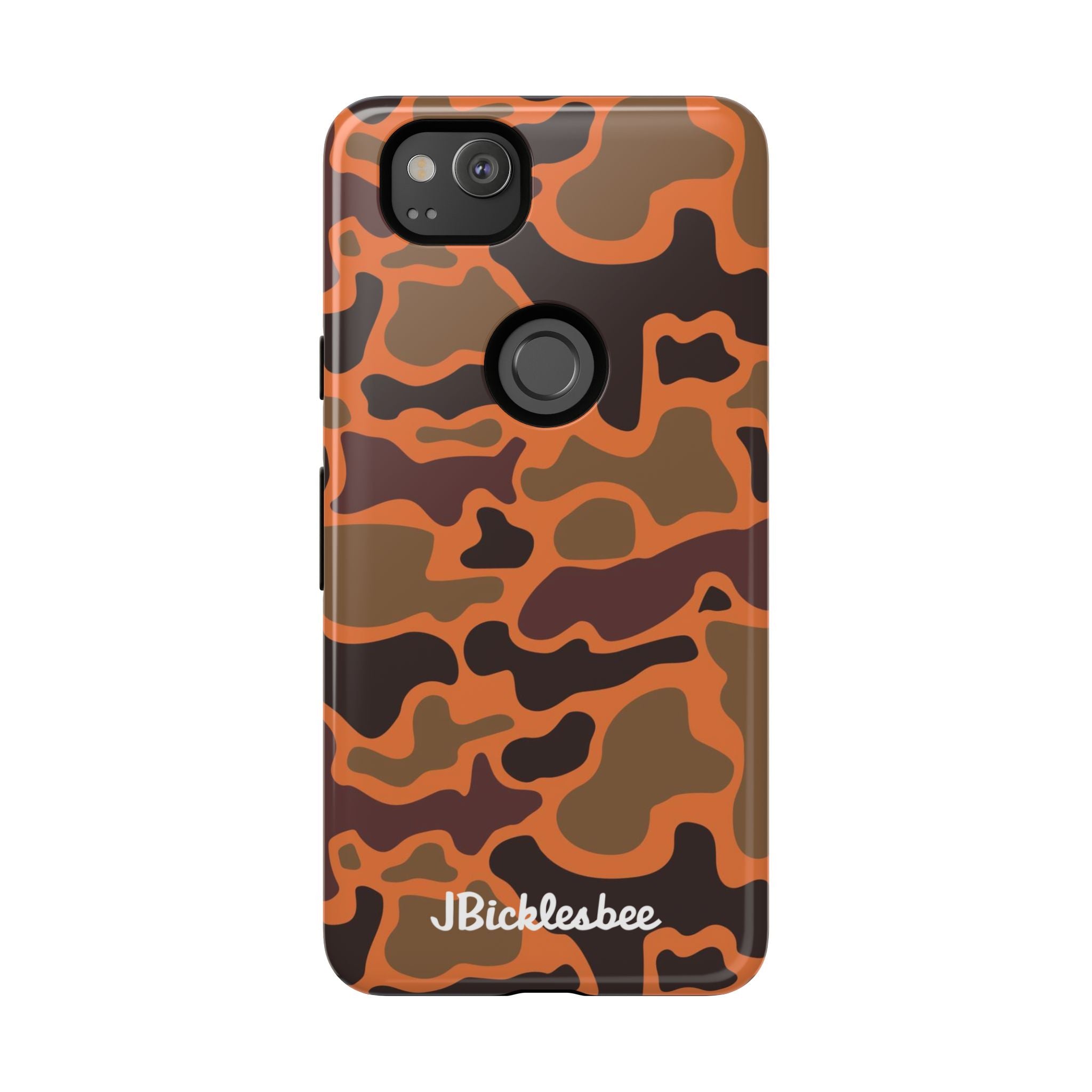 Retro Hunter Safety Camo Pixel Tough Case