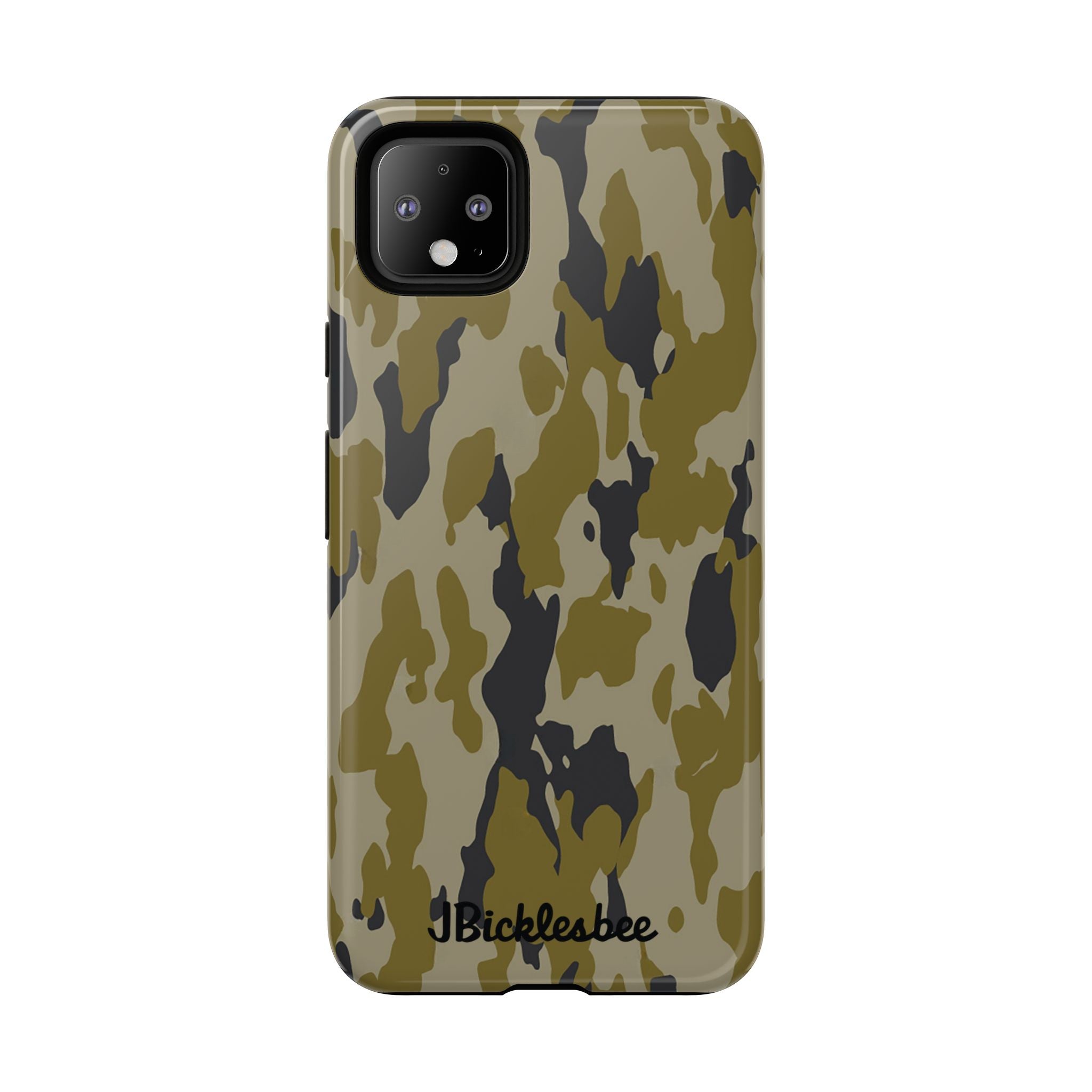 Retro Bark Camo Pixel Tough Case