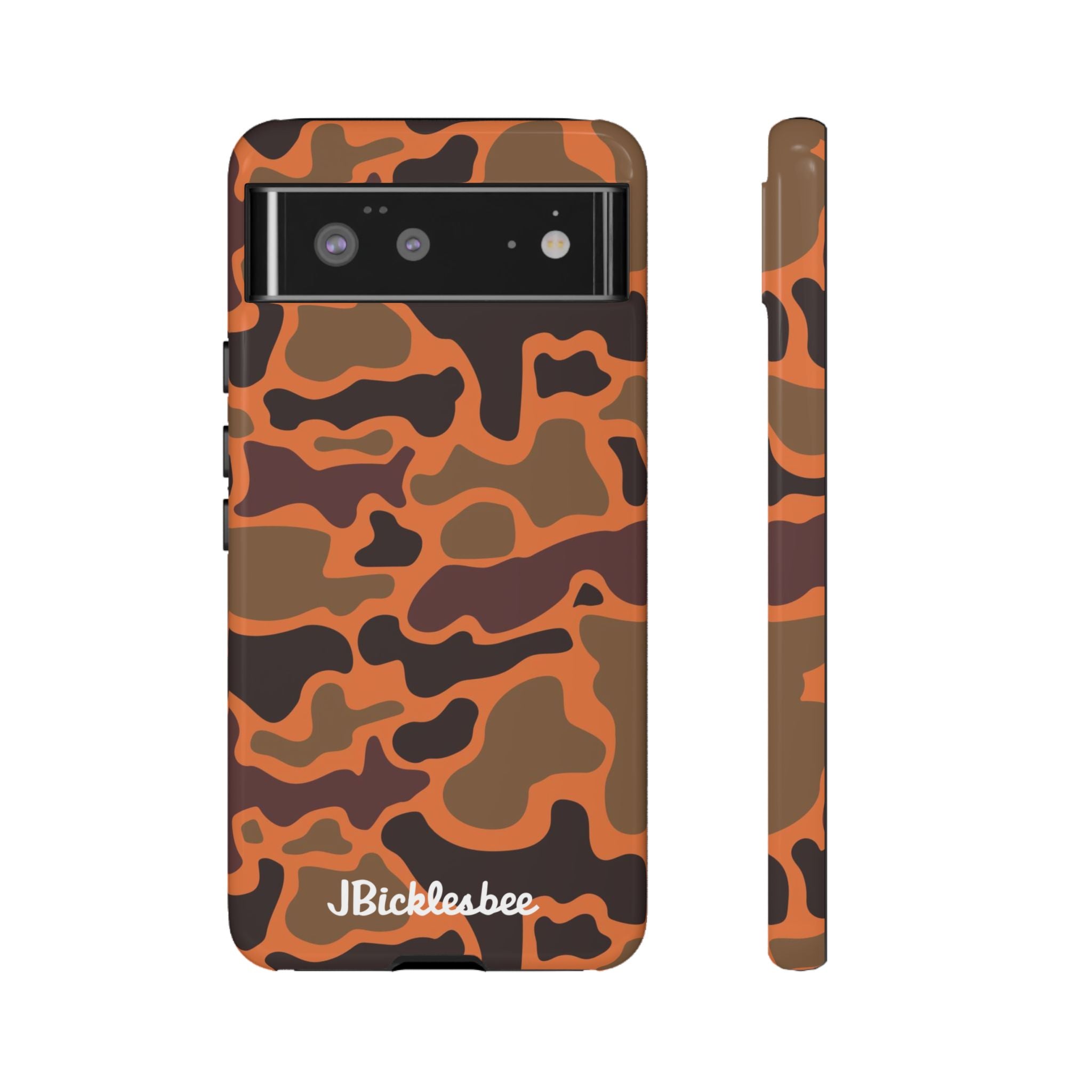 Retro Hunter Safety Camo Pixel Tough Case