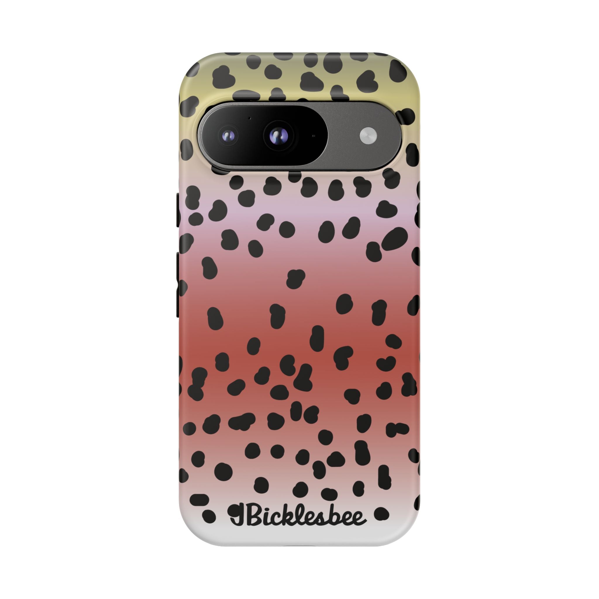 Rainbow Trout Pattern Pixel Tough Case