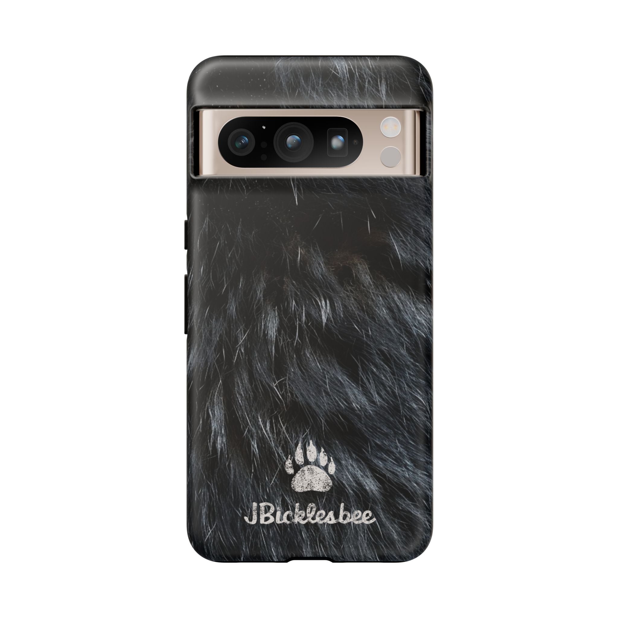 Black Bear Hunter Pixel Tough Case