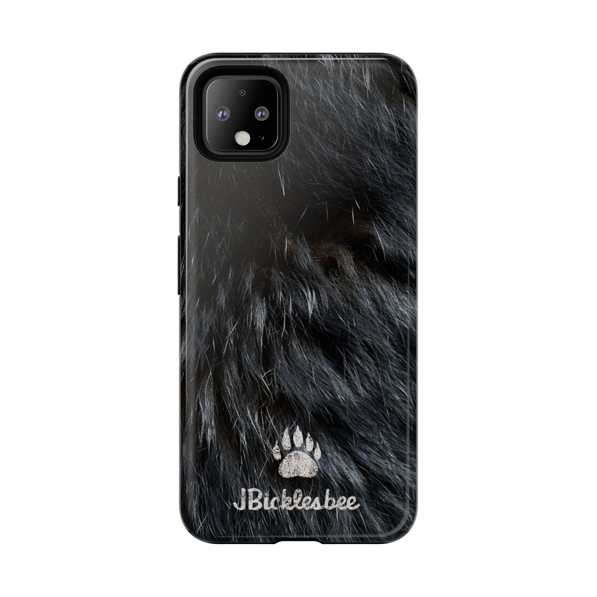 Black Bear Hunter Pixel Tough Case