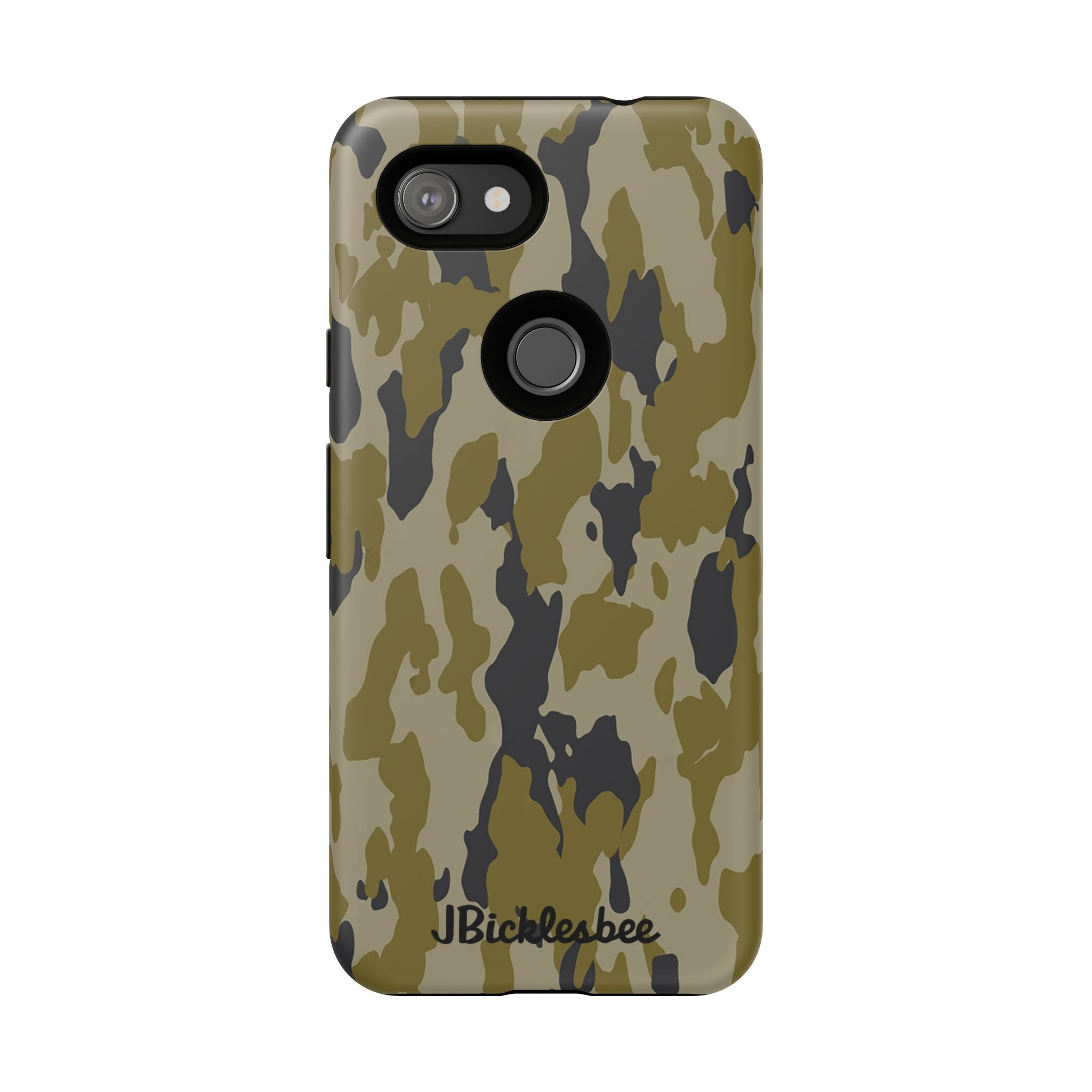 Retro Bark Camo Pixel Tough Case