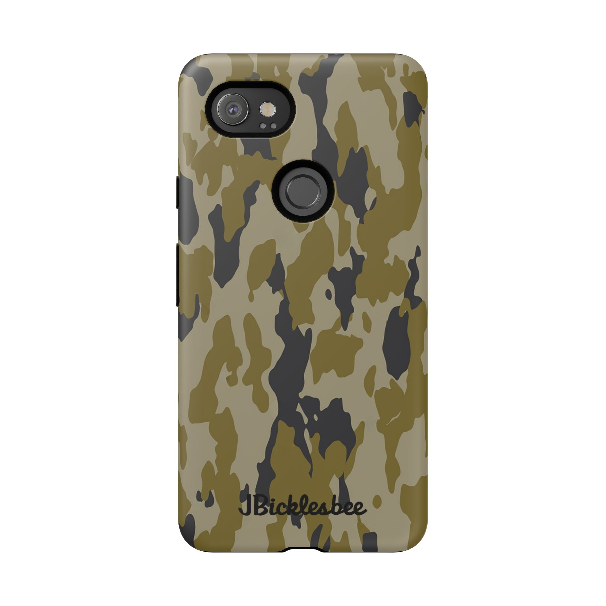 Retro Bark Camo Pixel Tough Case