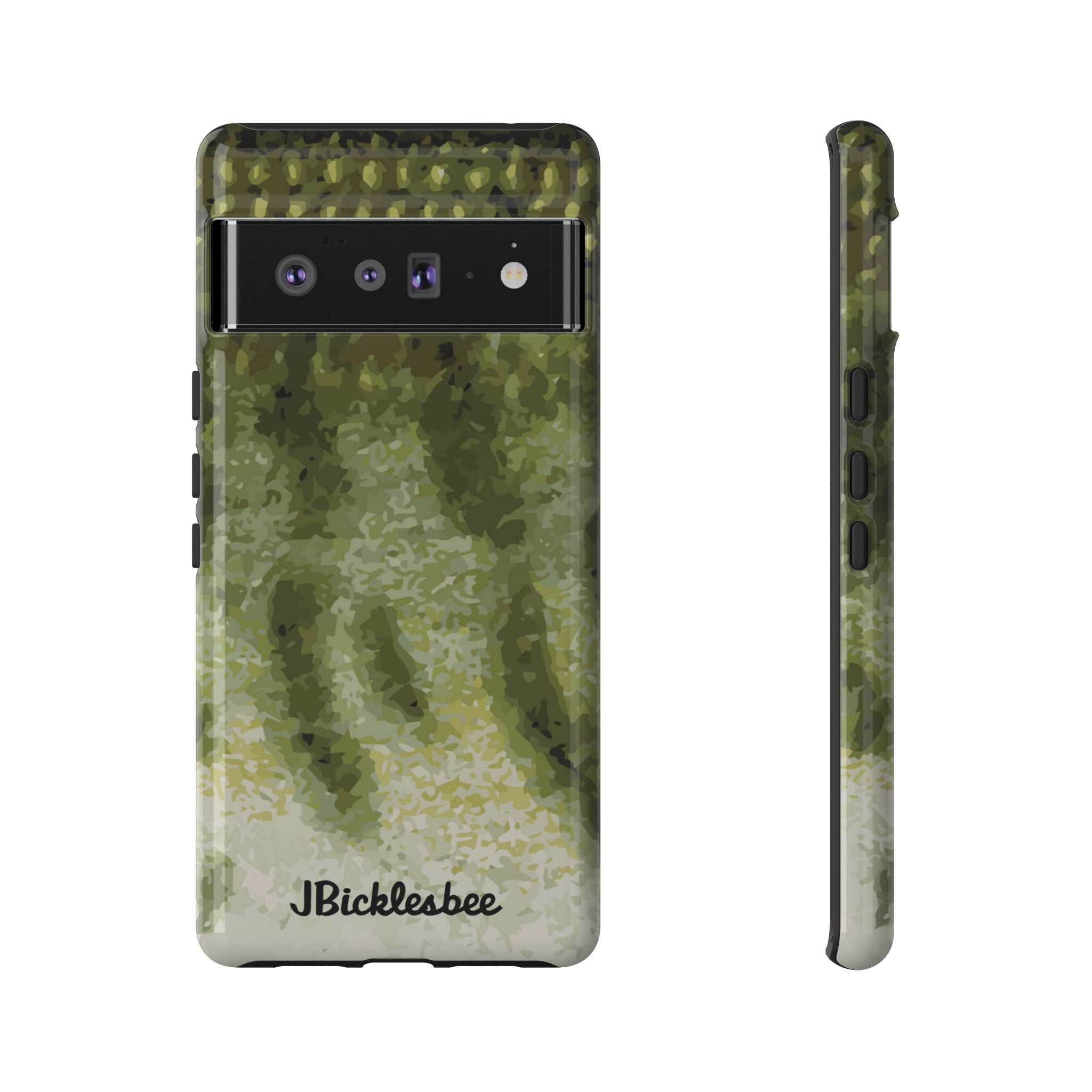 Muskie Pattern Pixel Tough Case