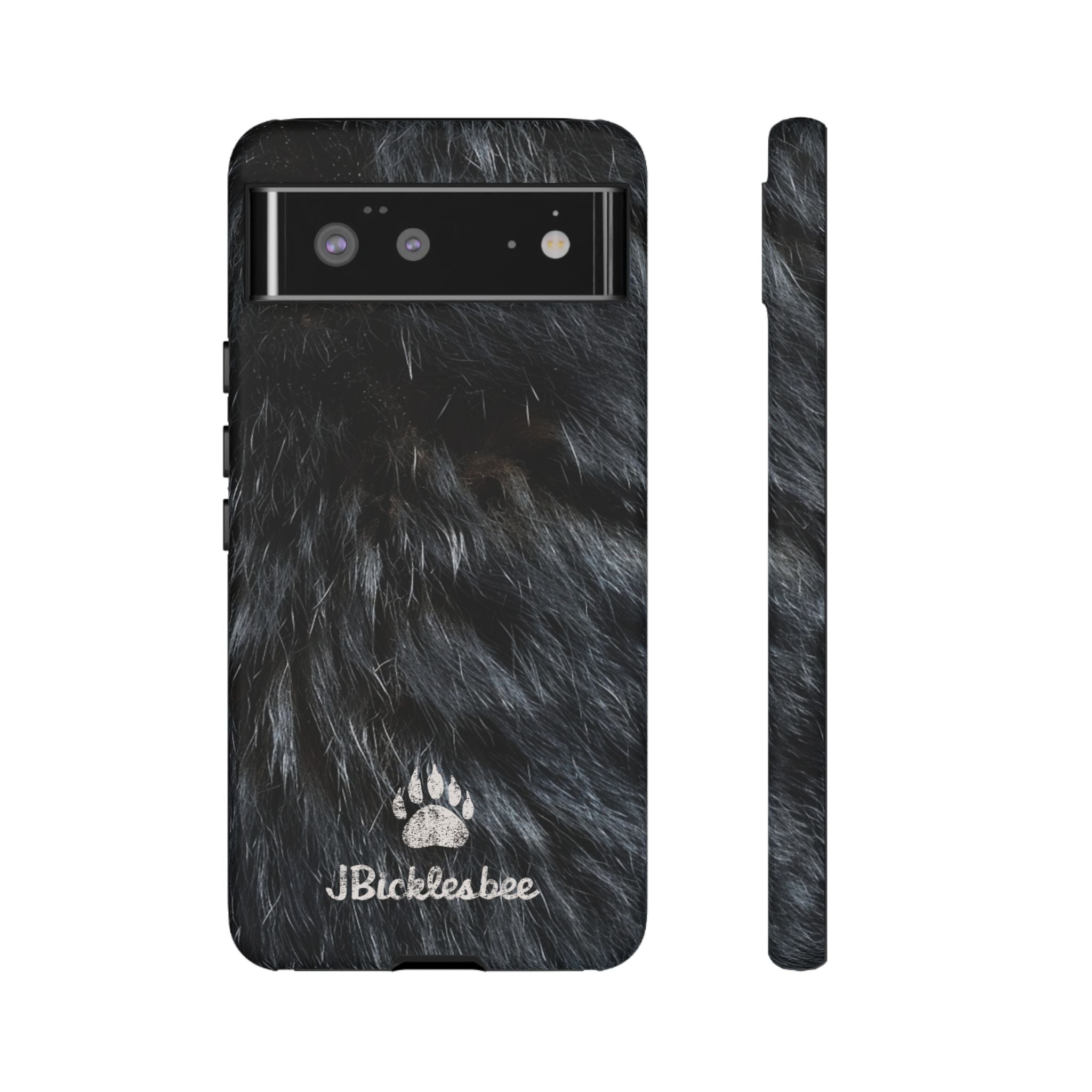 Black Bear Hunter Pixel Tough Case