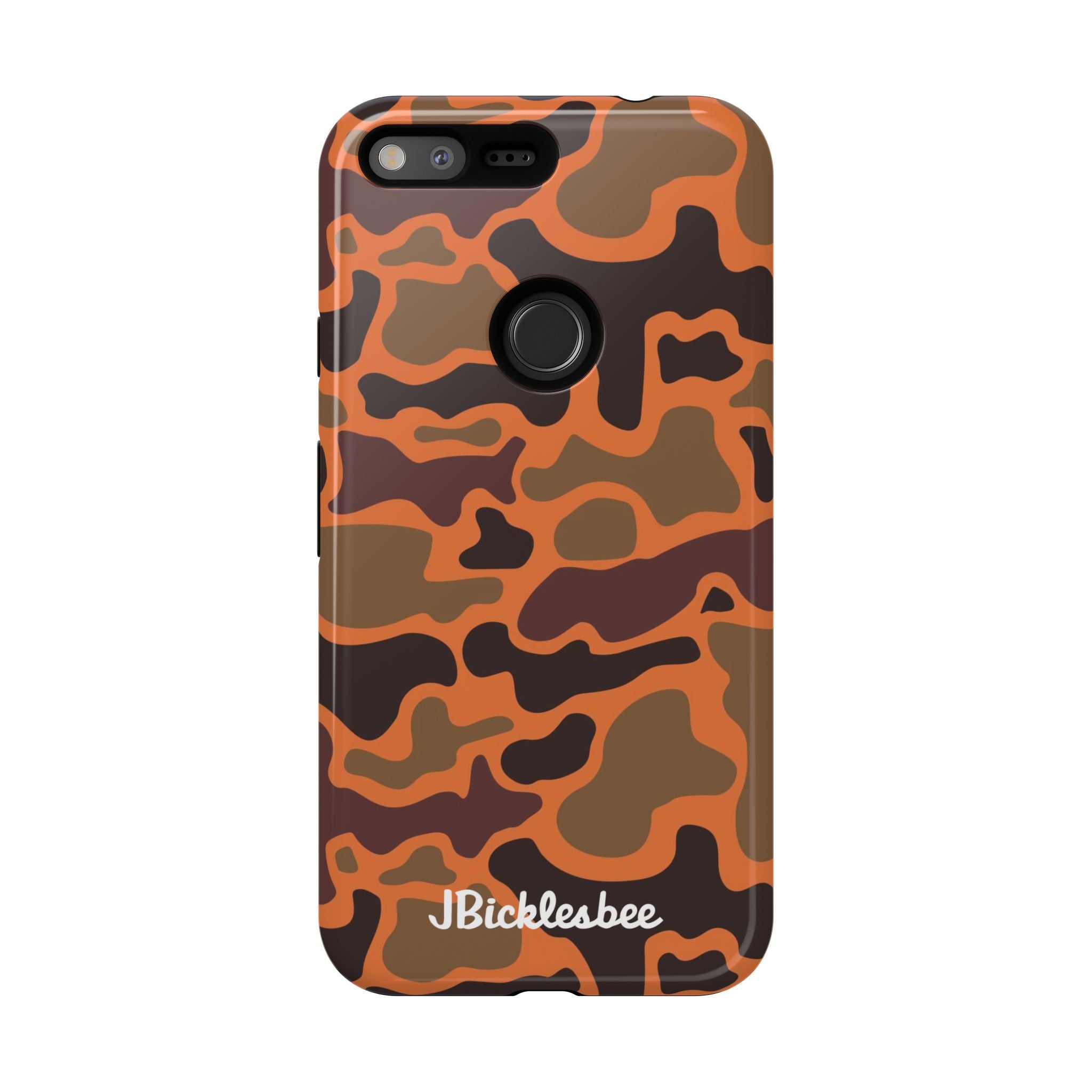 Retro Hunter Safety Camo Pixel Tough Case