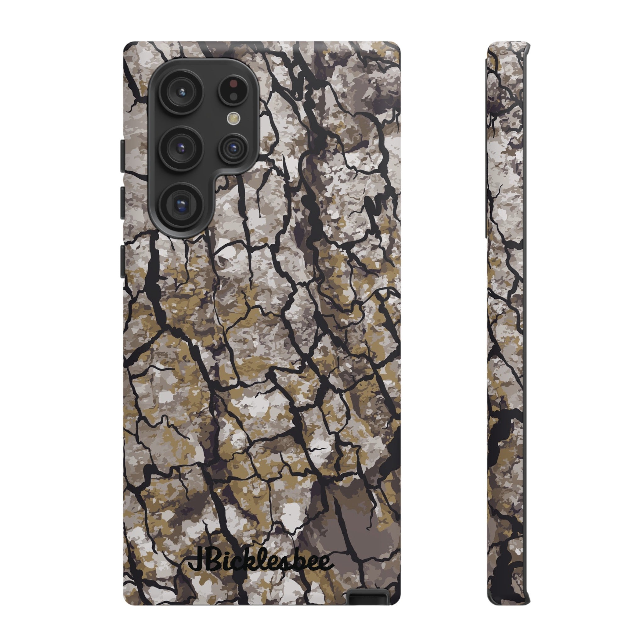 Alpha Tree Bark Camo Samsung Tough Case