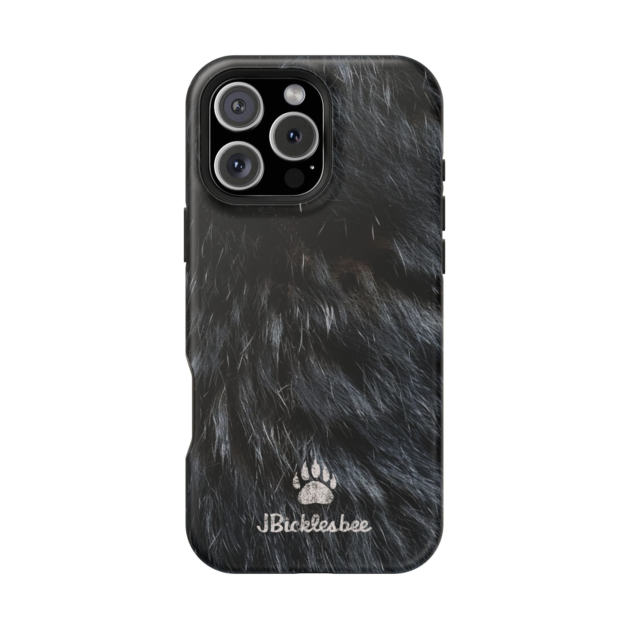 The Black Bear Hunter MagSafe iPhone Case