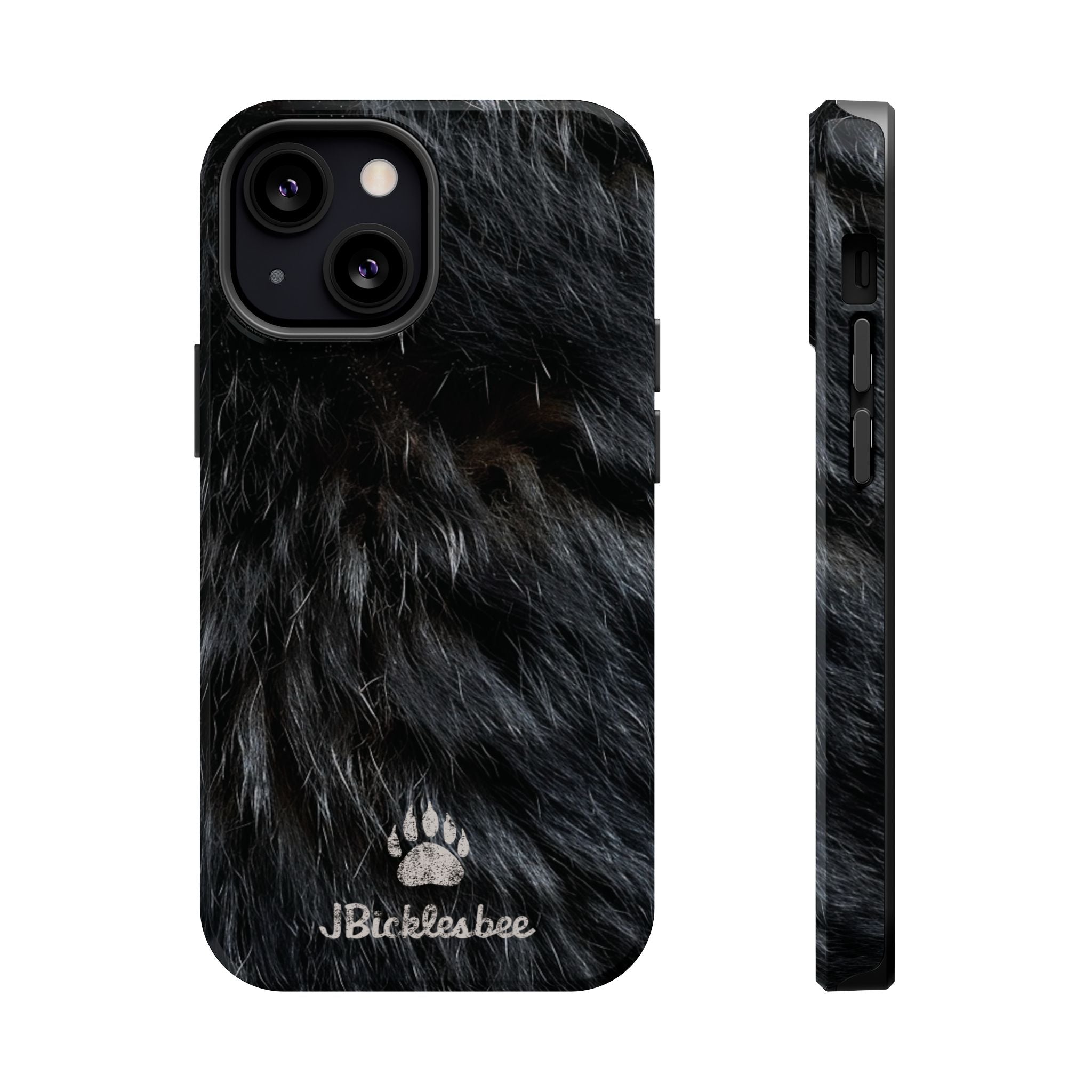 The Black Bear Hunter MagSafe iPhone Case