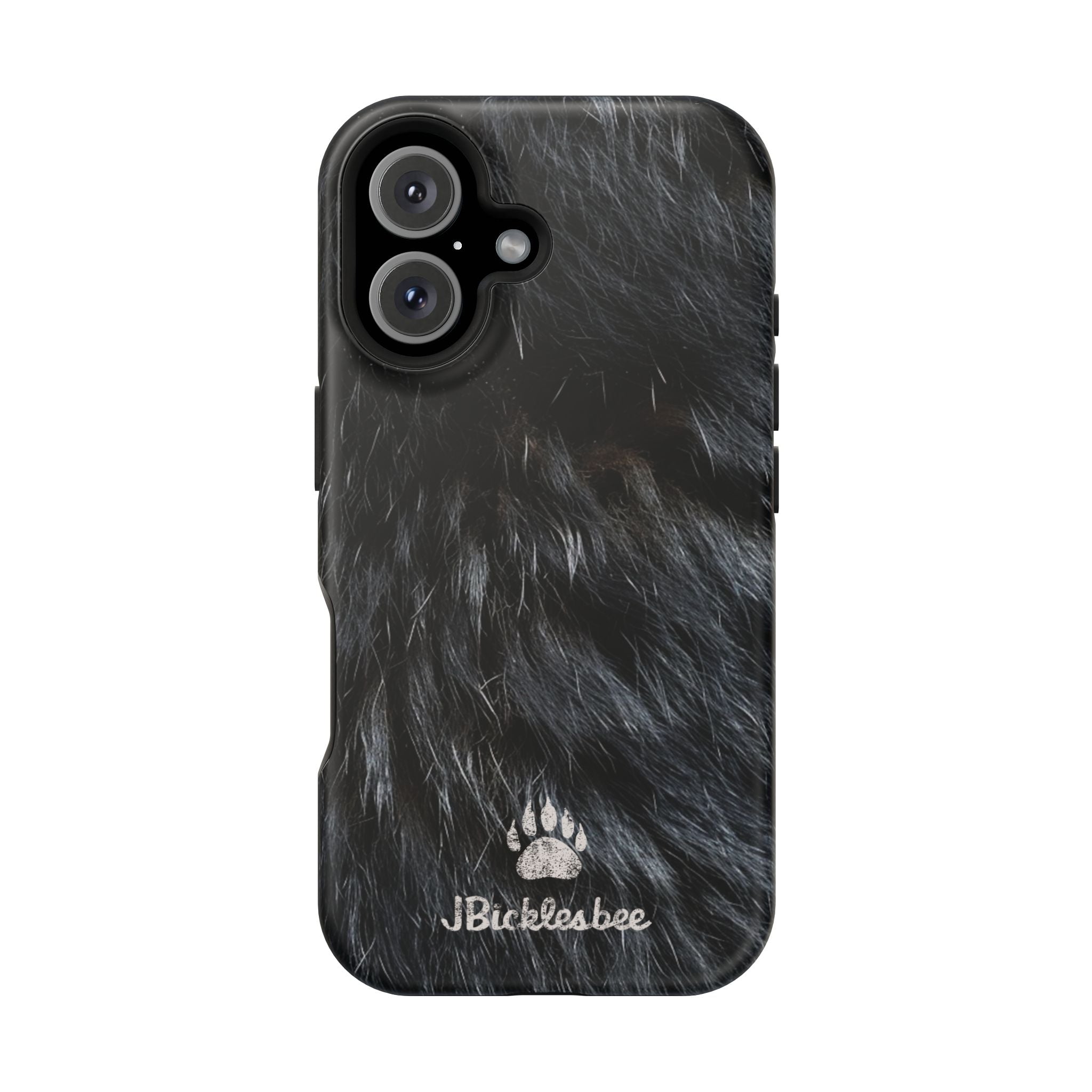 The Black Bear Hunter MagSafe iPhone Case