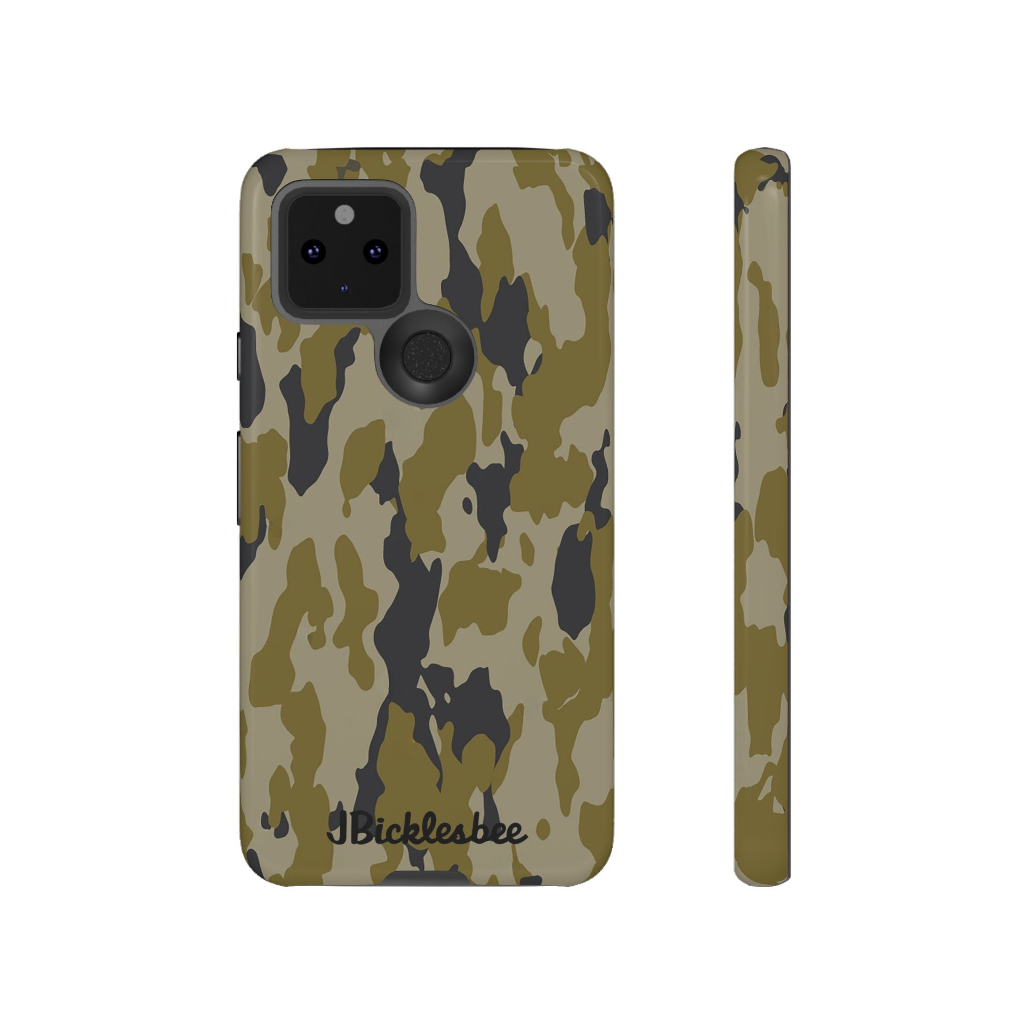 Retro Bark Camo Pixel Tough Case