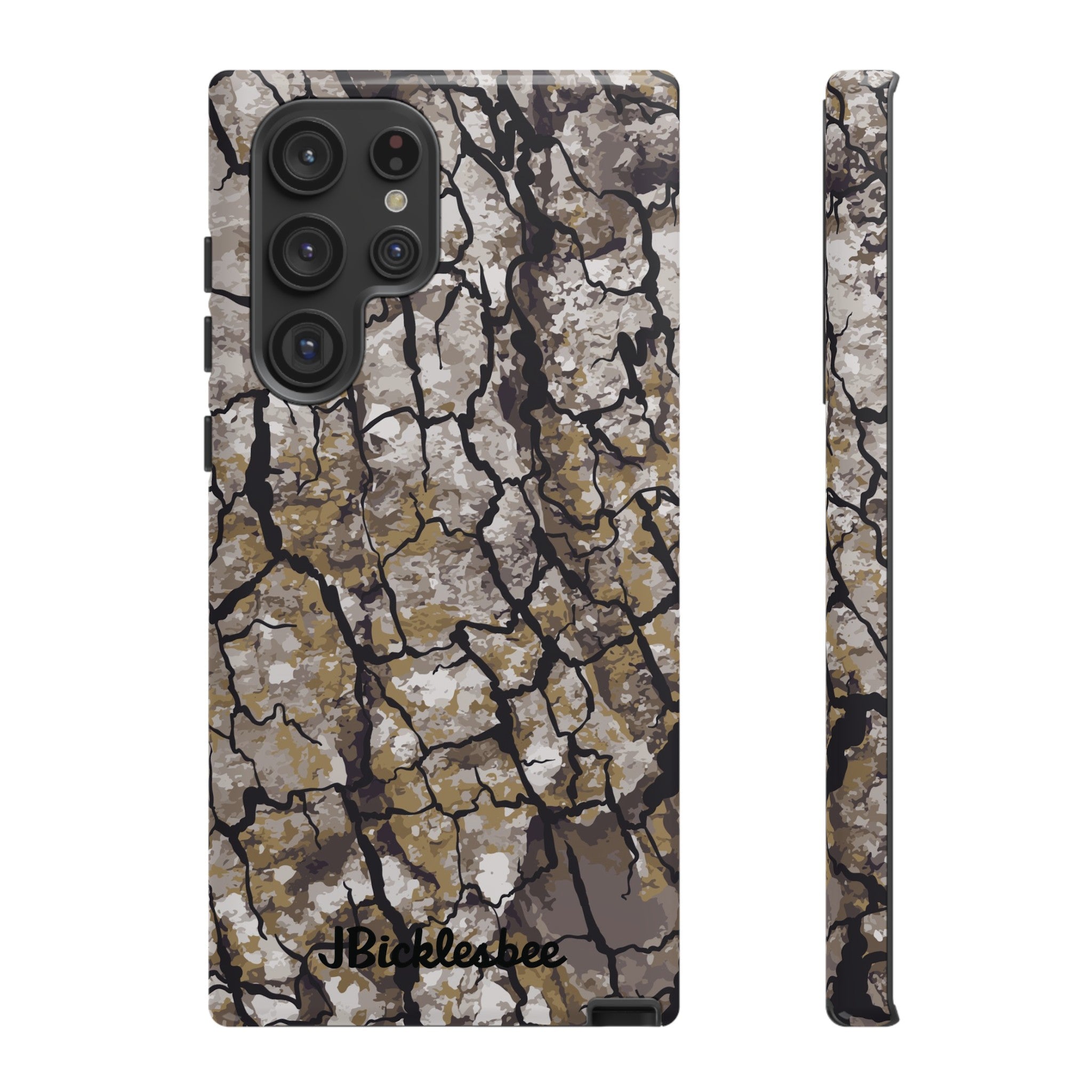 Alpha Tree Bark Camo Samsung Tough Case