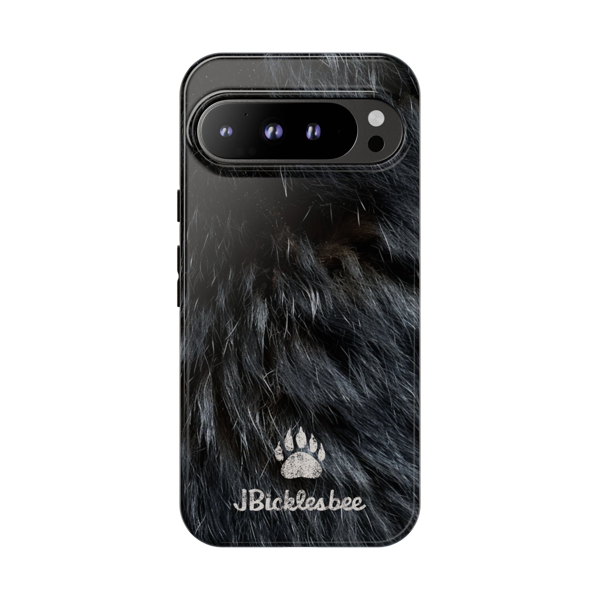 Black Bear Hunter Pixel Tough Case