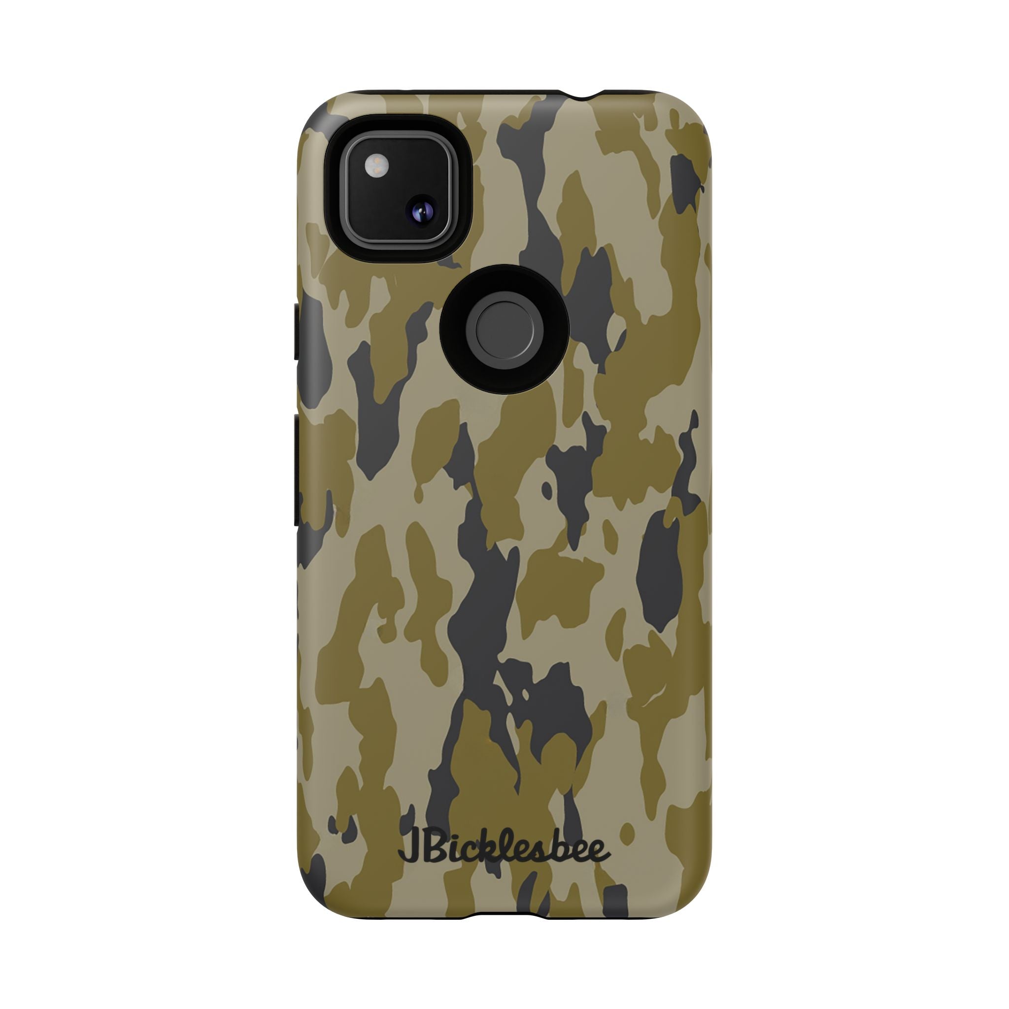 Retro Bark Camo Pixel Tough Case