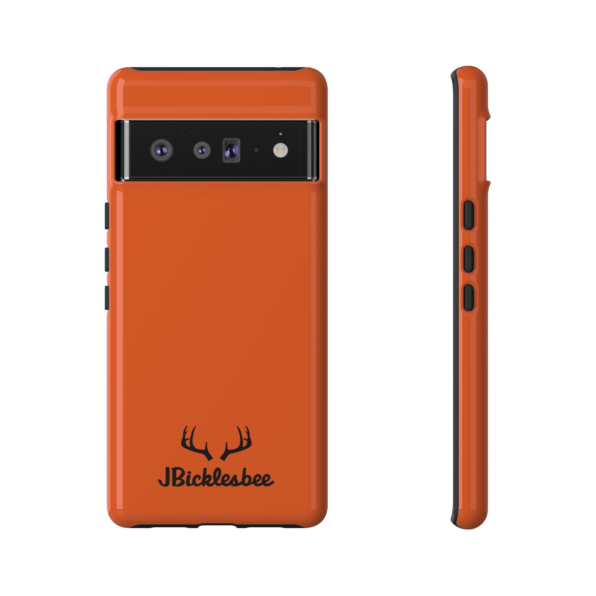 Blaze Orange Hunter Pixel Tough Case