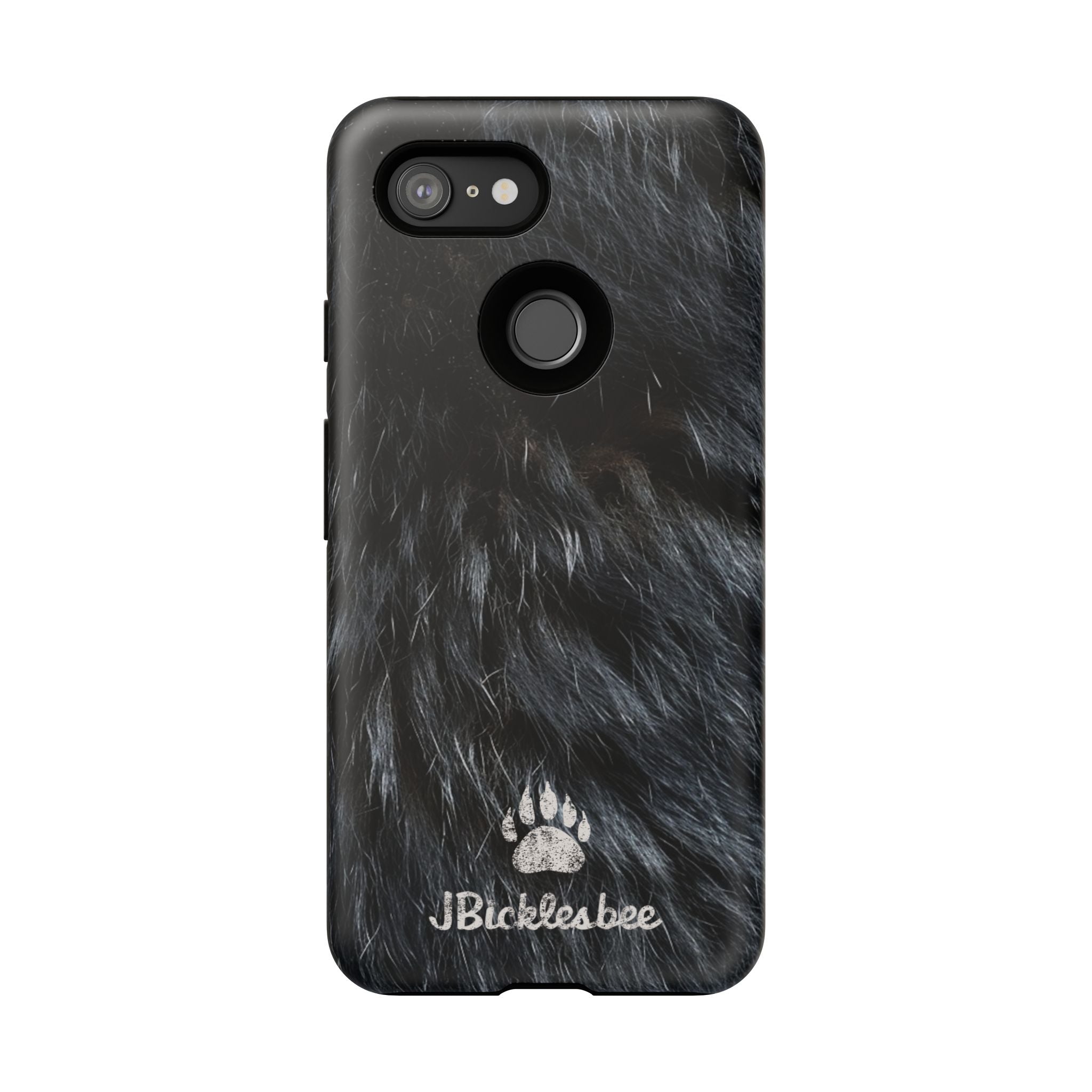 Black Bear Hunter Pixel Tough Case