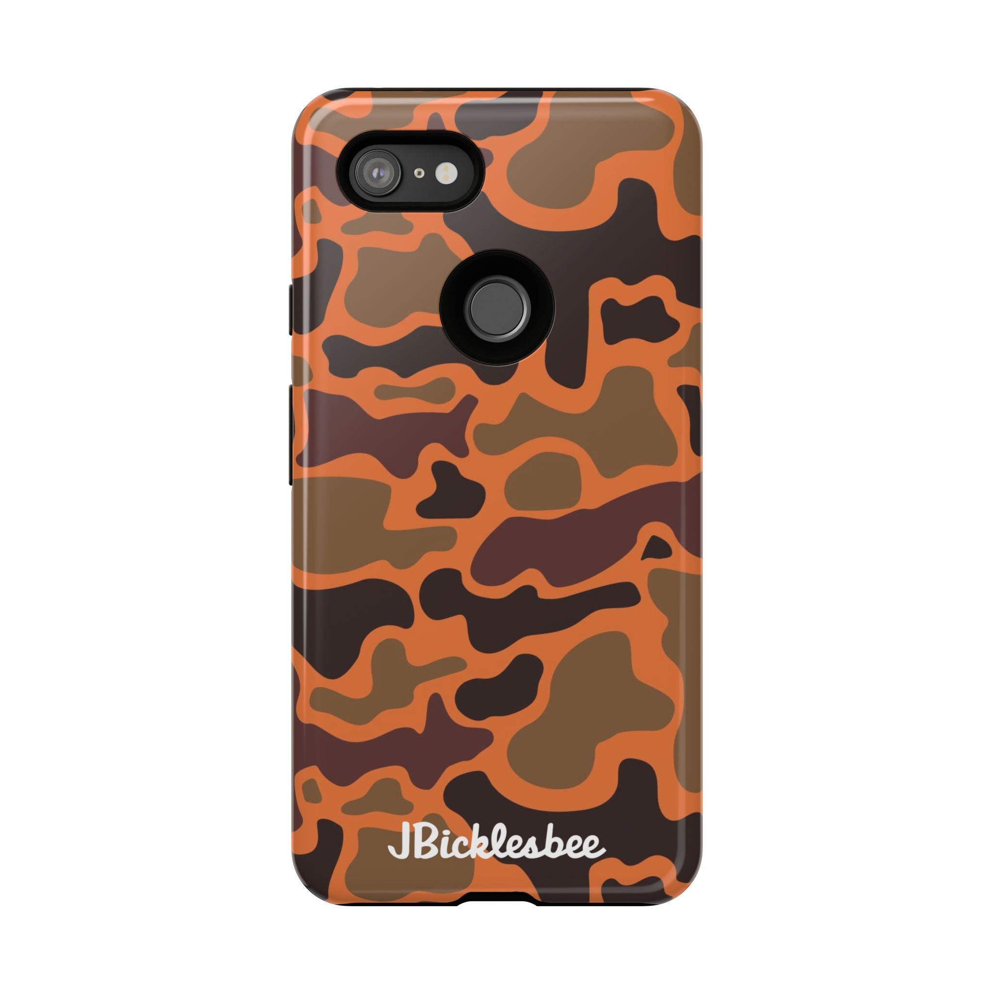 Retro Hunter Safety Camo Pixel Tough Case