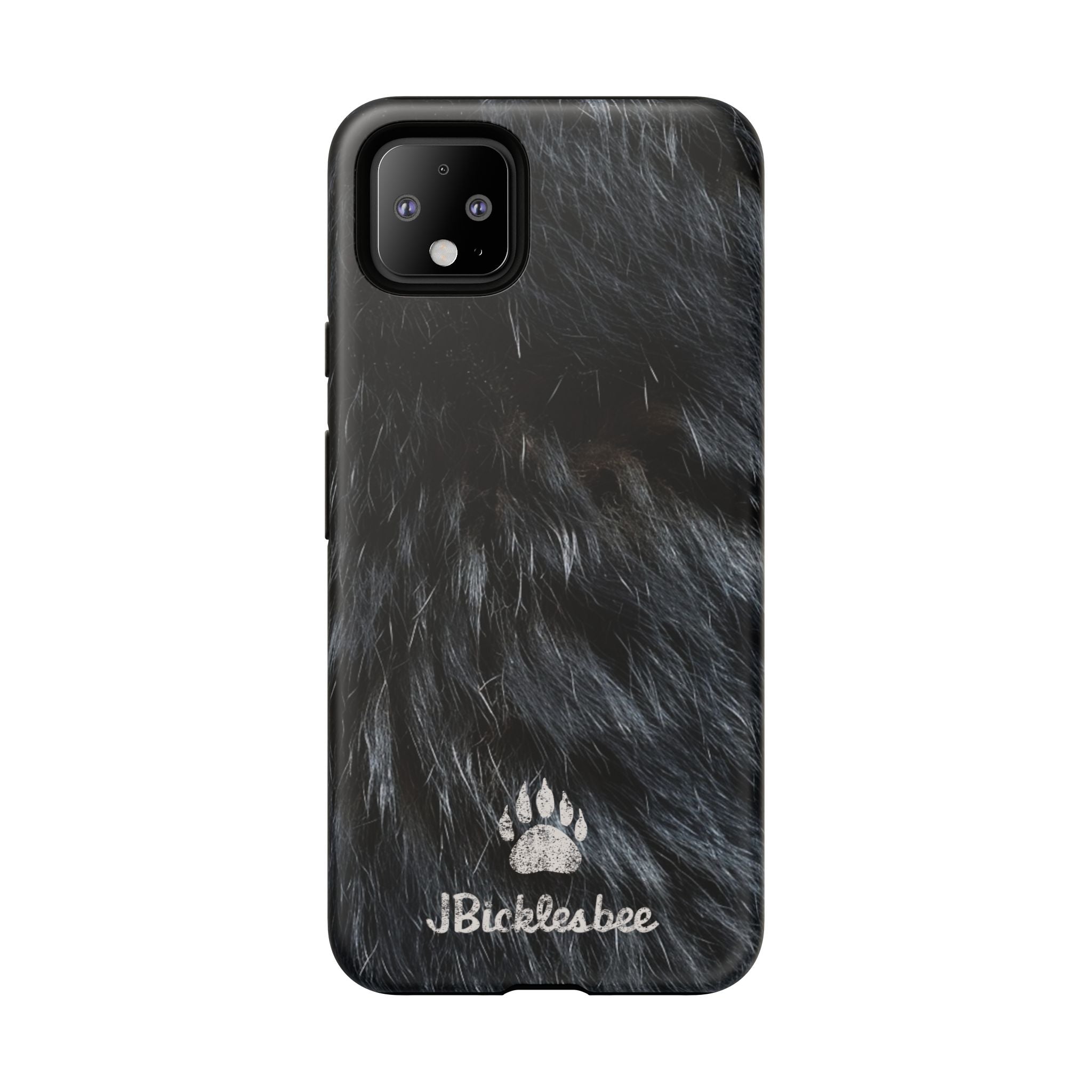 Black Bear Hunter Pixel Tough Case