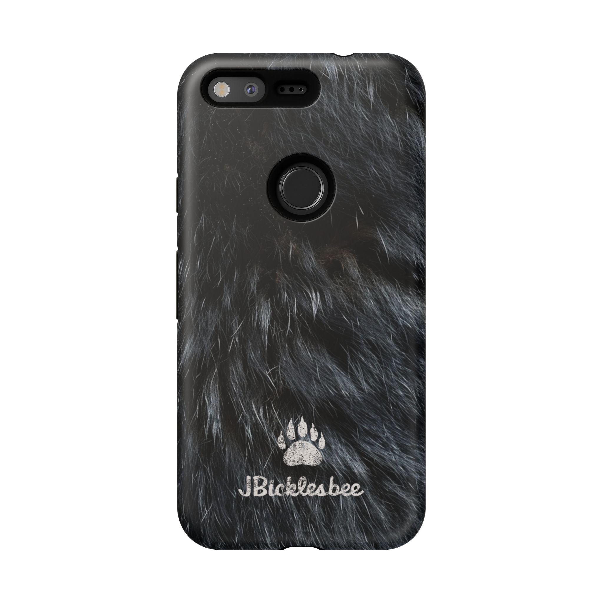 Black Bear Hunter Pixel Tough Case