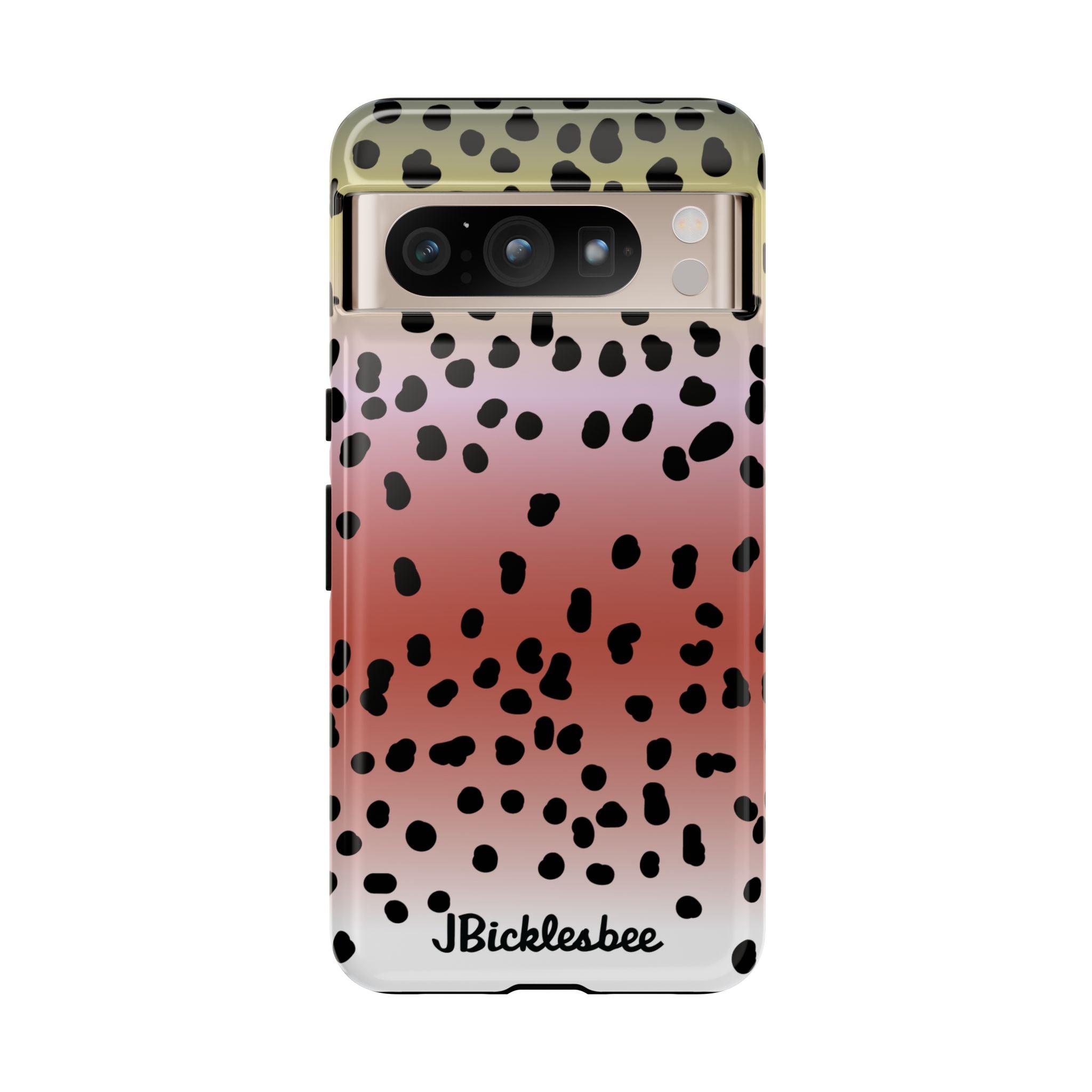 Rainbow Trout Pattern Pixel Tough Case