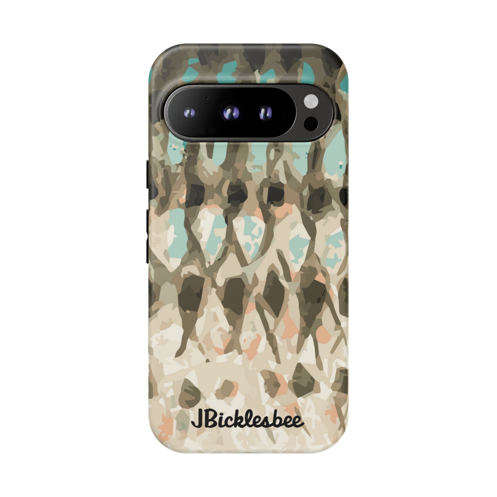 Striped Bass Rockfish Pattern Pixel Tough Case