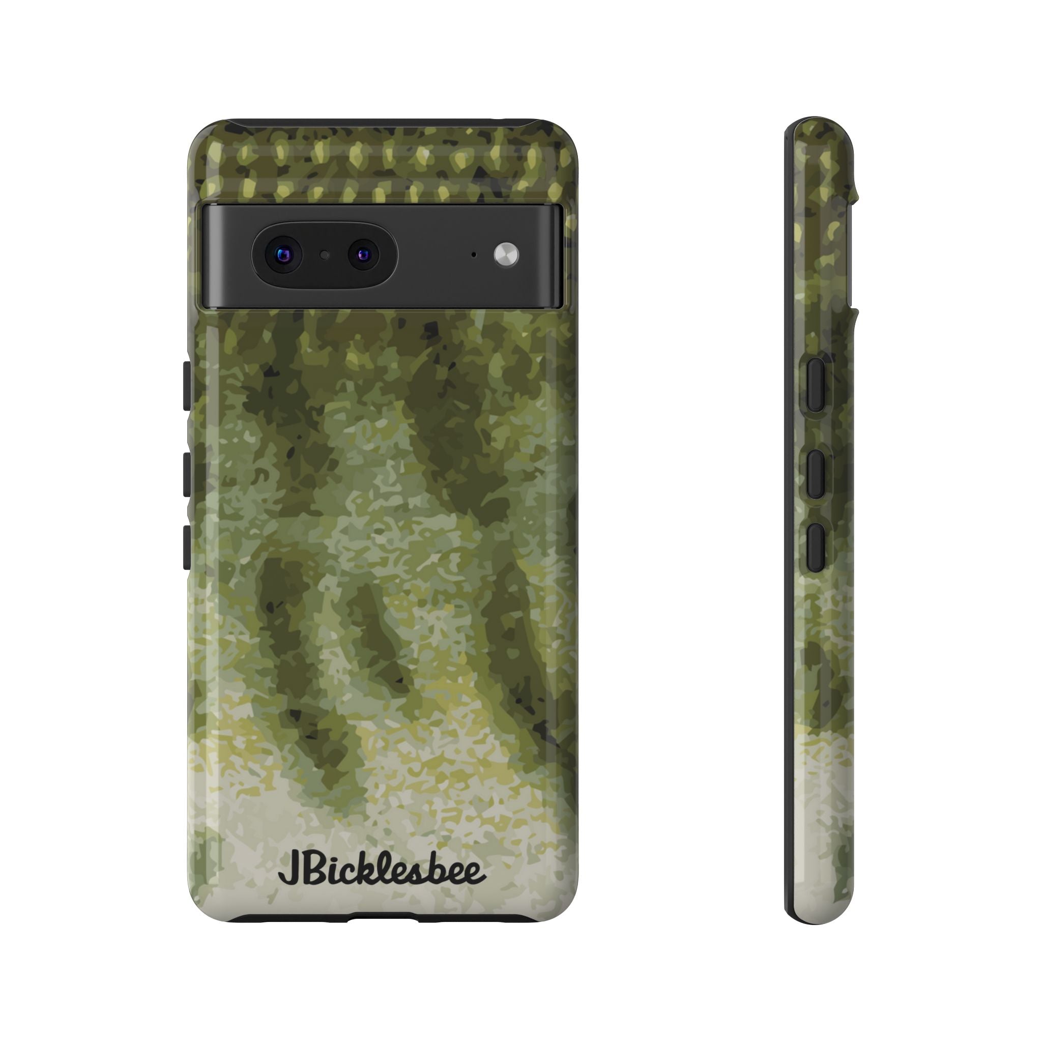 Muskie Pattern Pixel Tough Case