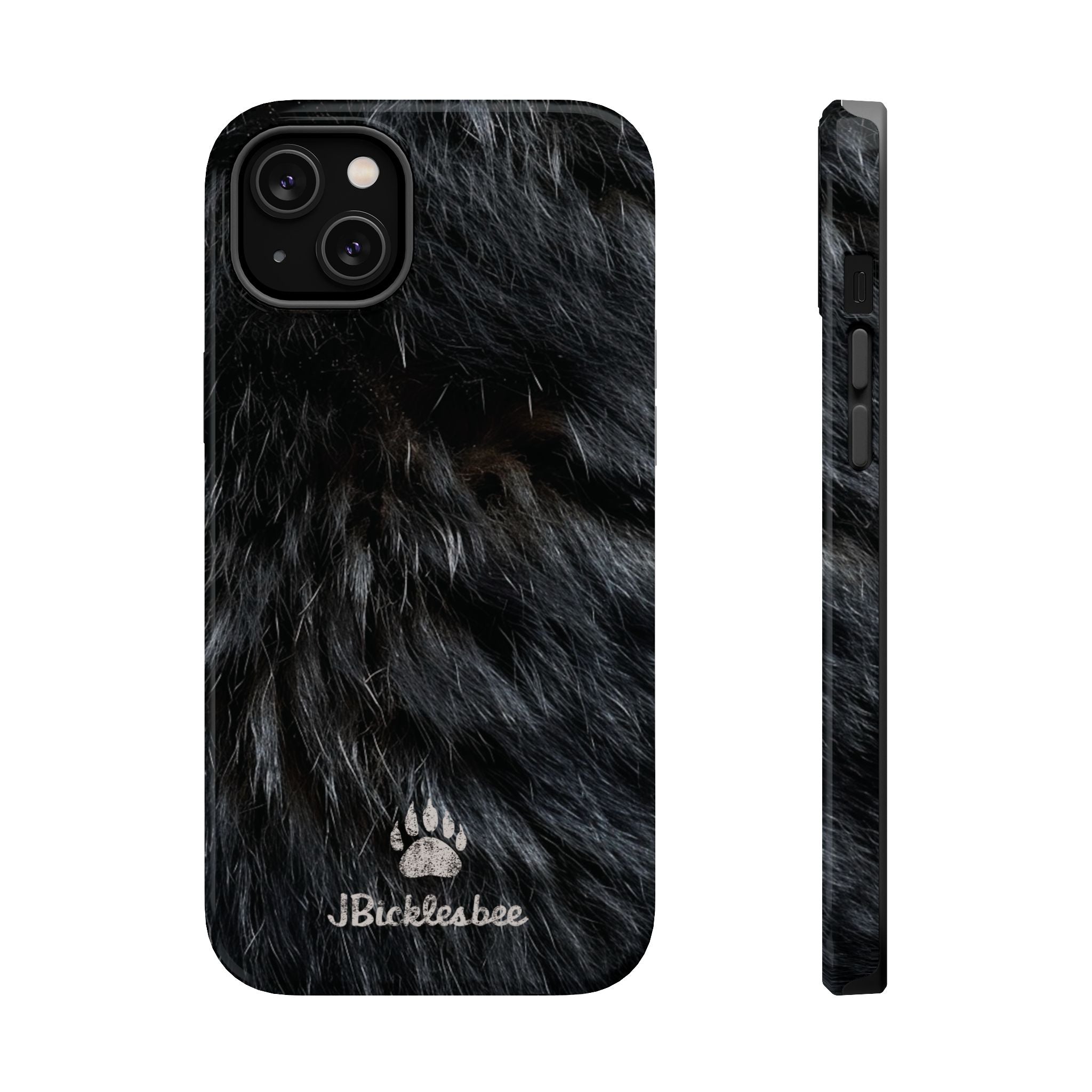 The Black Bear Hunter MagSafe iPhone Case