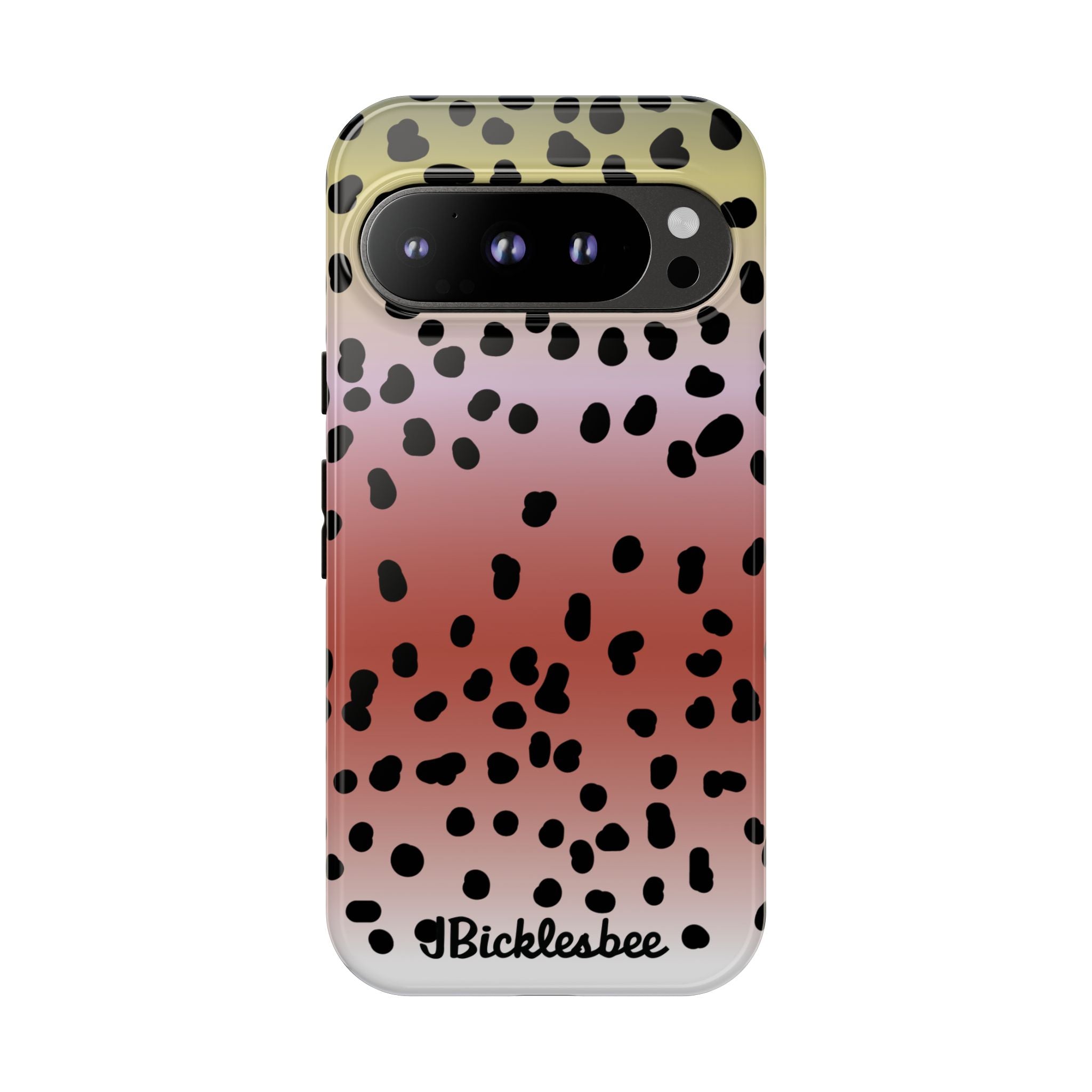 Rainbow Trout Pattern Pixel Tough Case