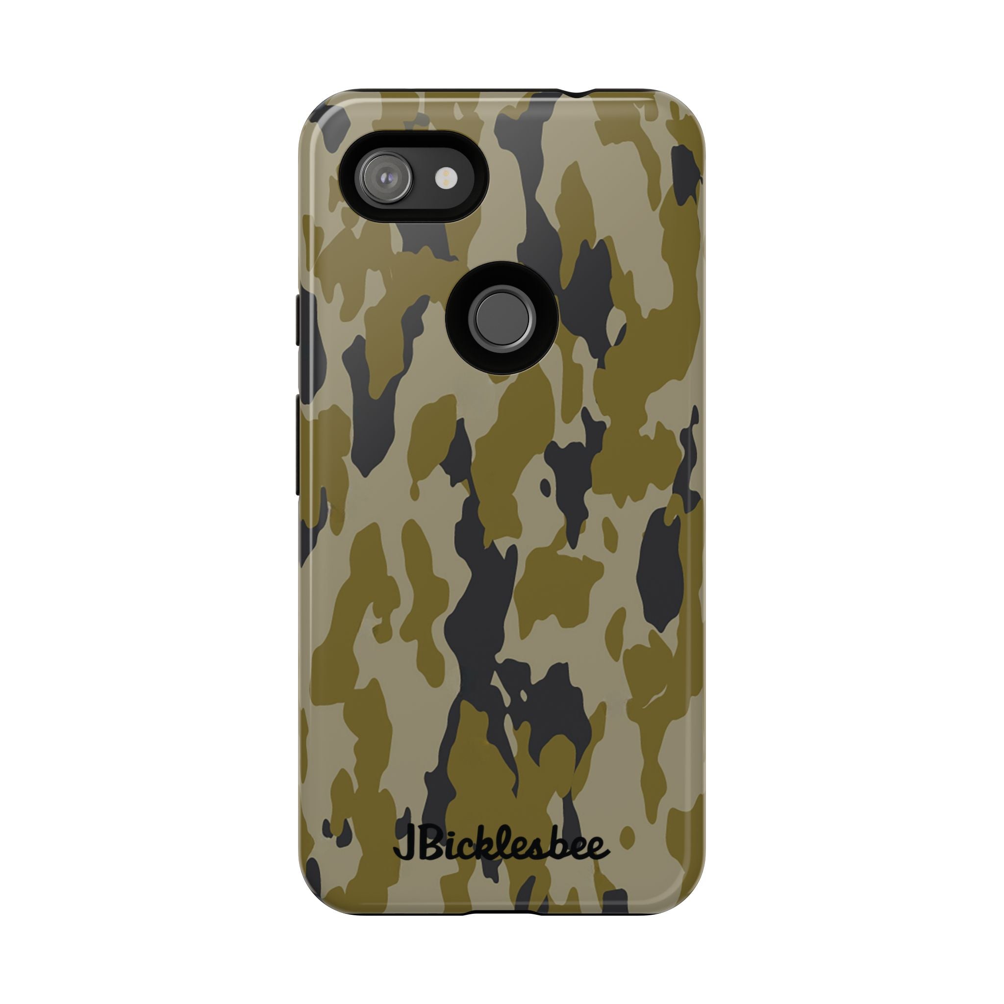 Retro Bark Camo Pixel Tough Case