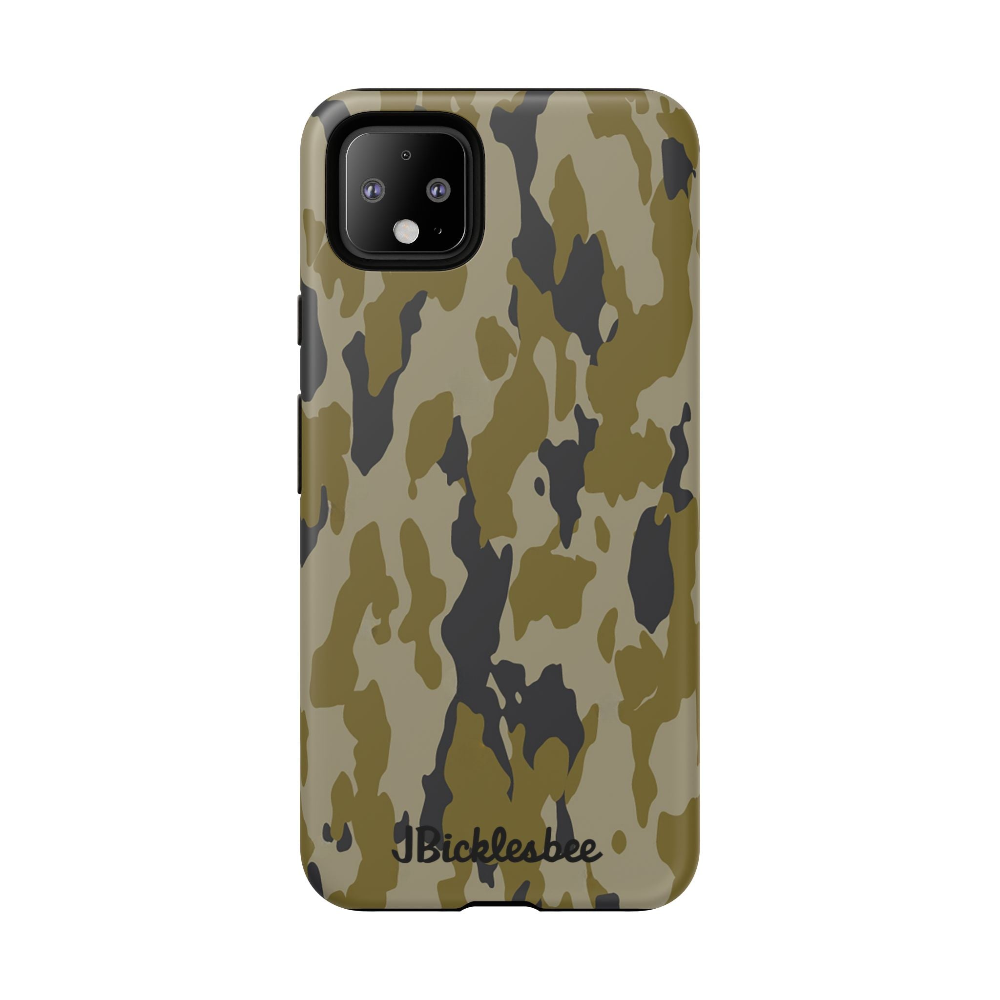 Retro Bark Camo Pixel Tough Case