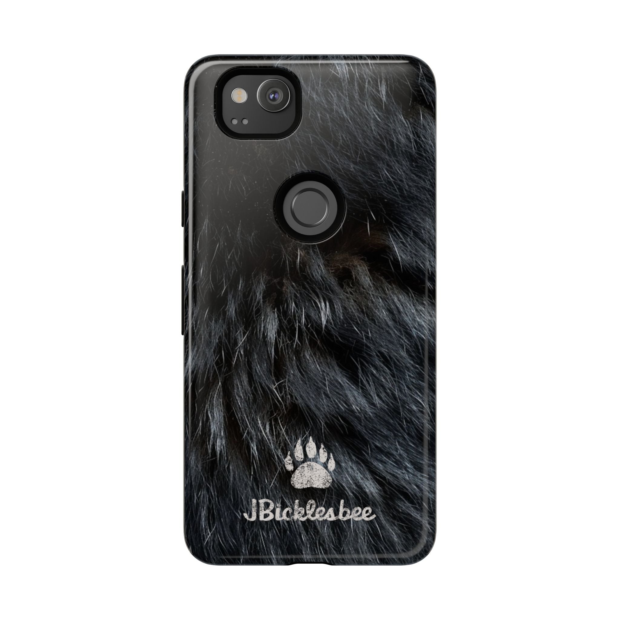 Black Bear Hunter Pixel Tough Case