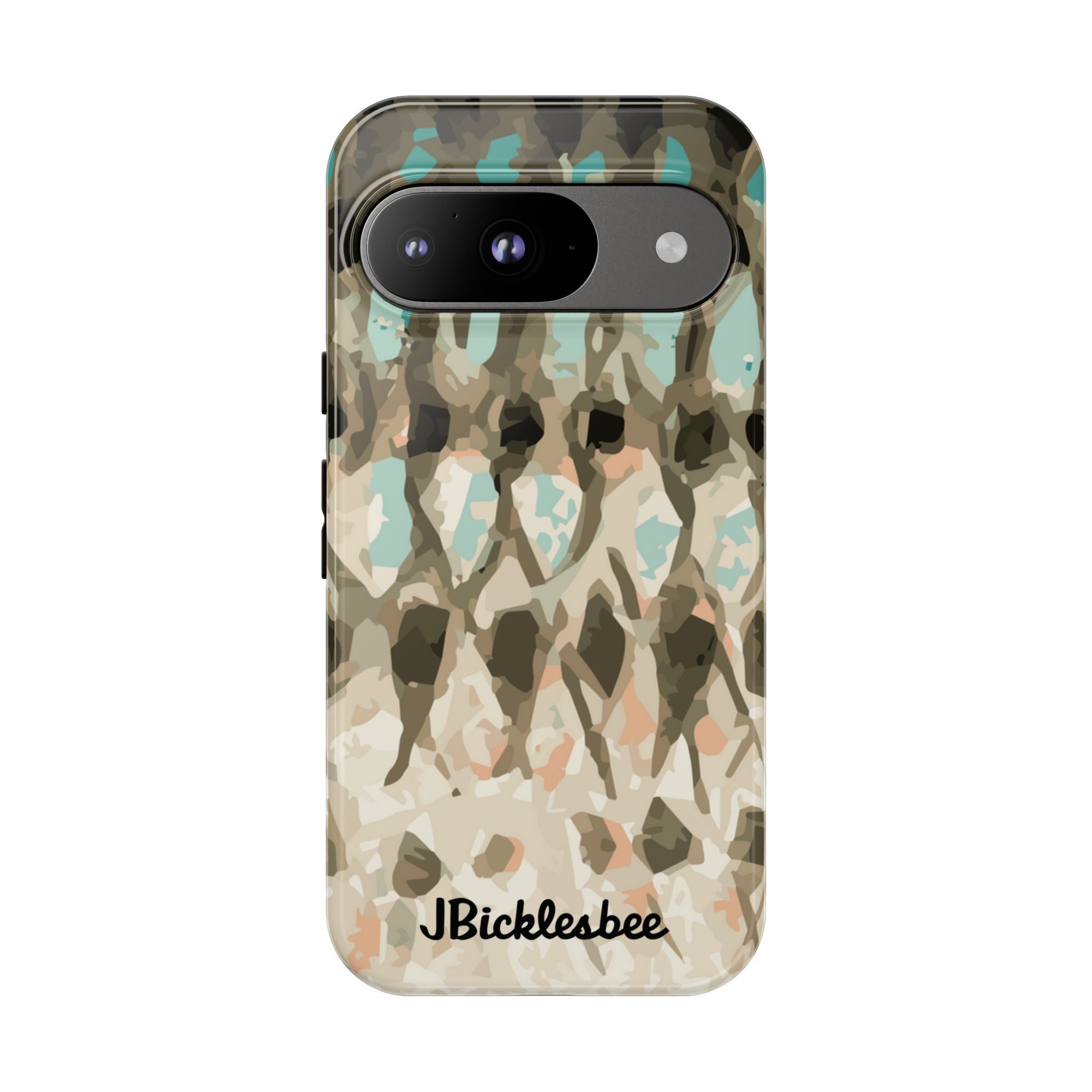 Striped Bass Rockfish Pattern Pixel Tough Case