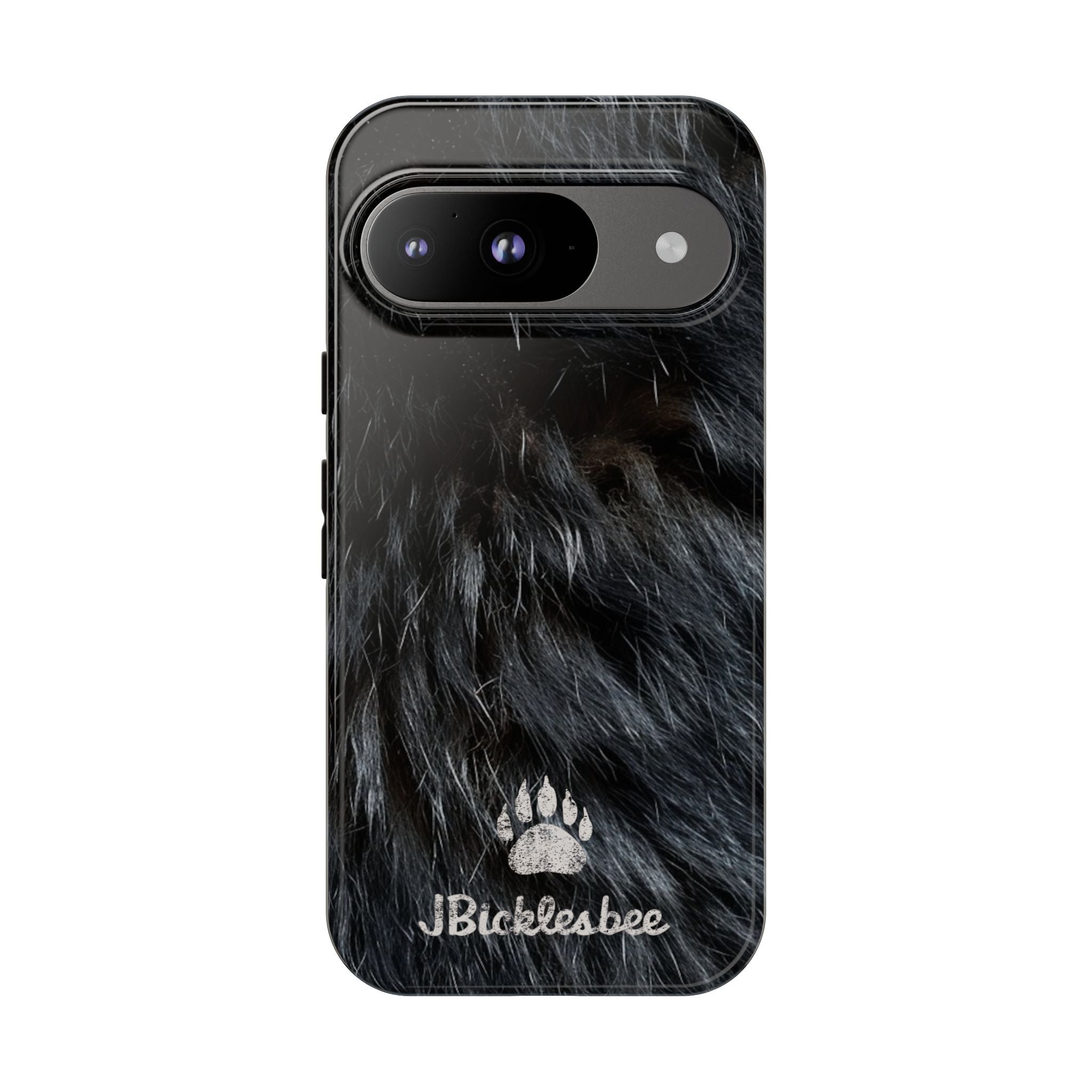 Black Bear Hunter Pixel Tough Case