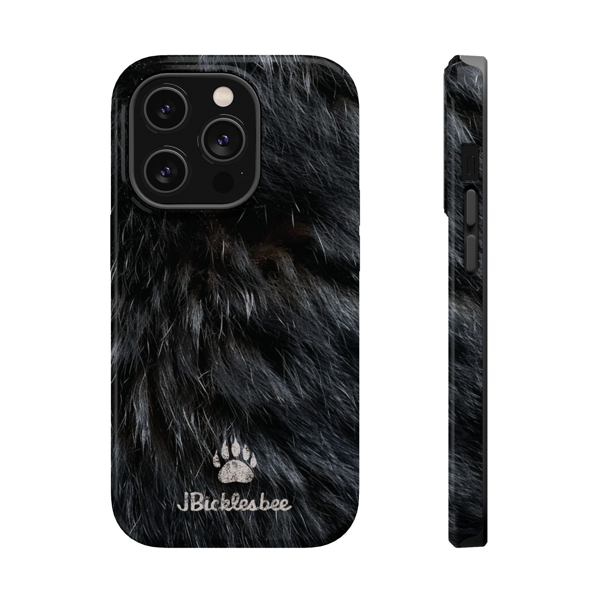 The Black Bear Hunter MagSafe iPhone Case