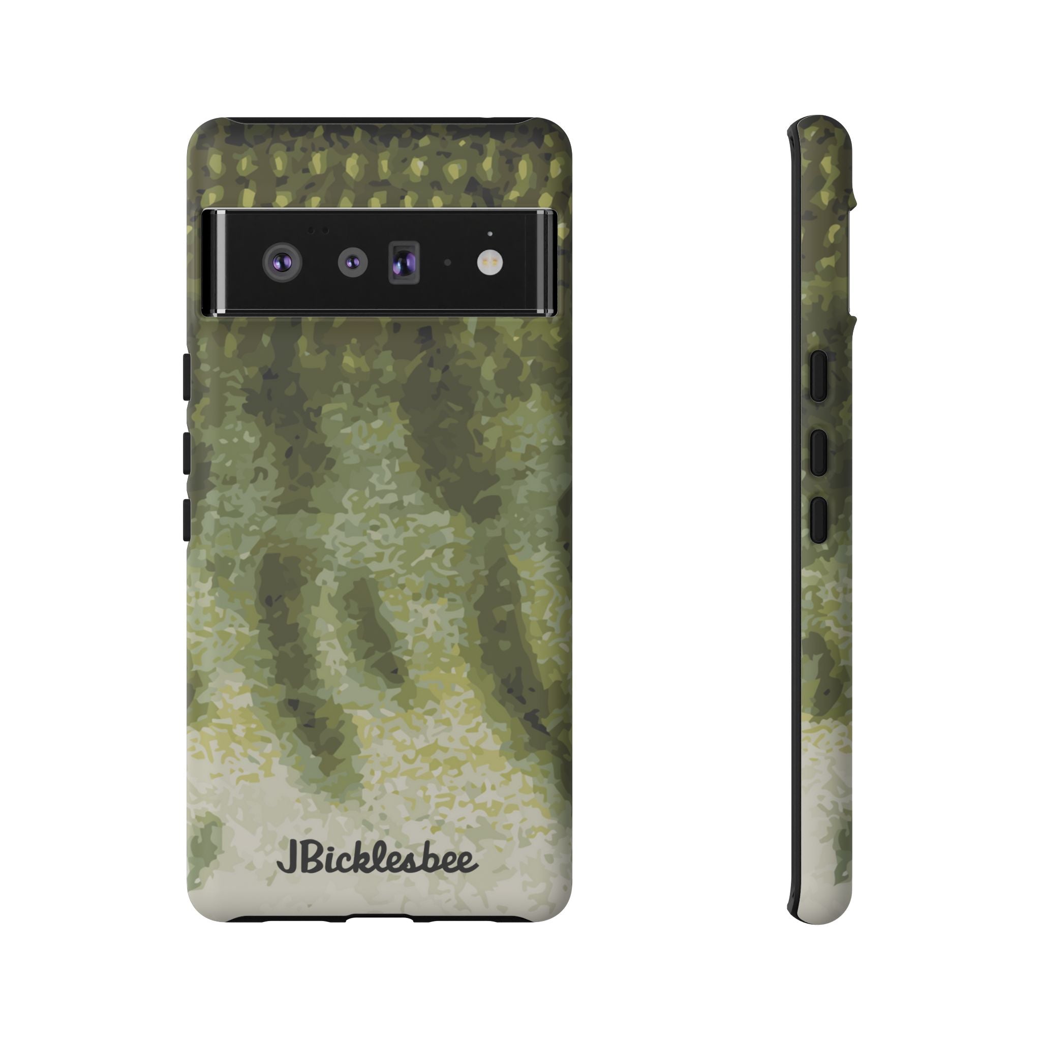 Muskie Pattern Pixel Tough Case