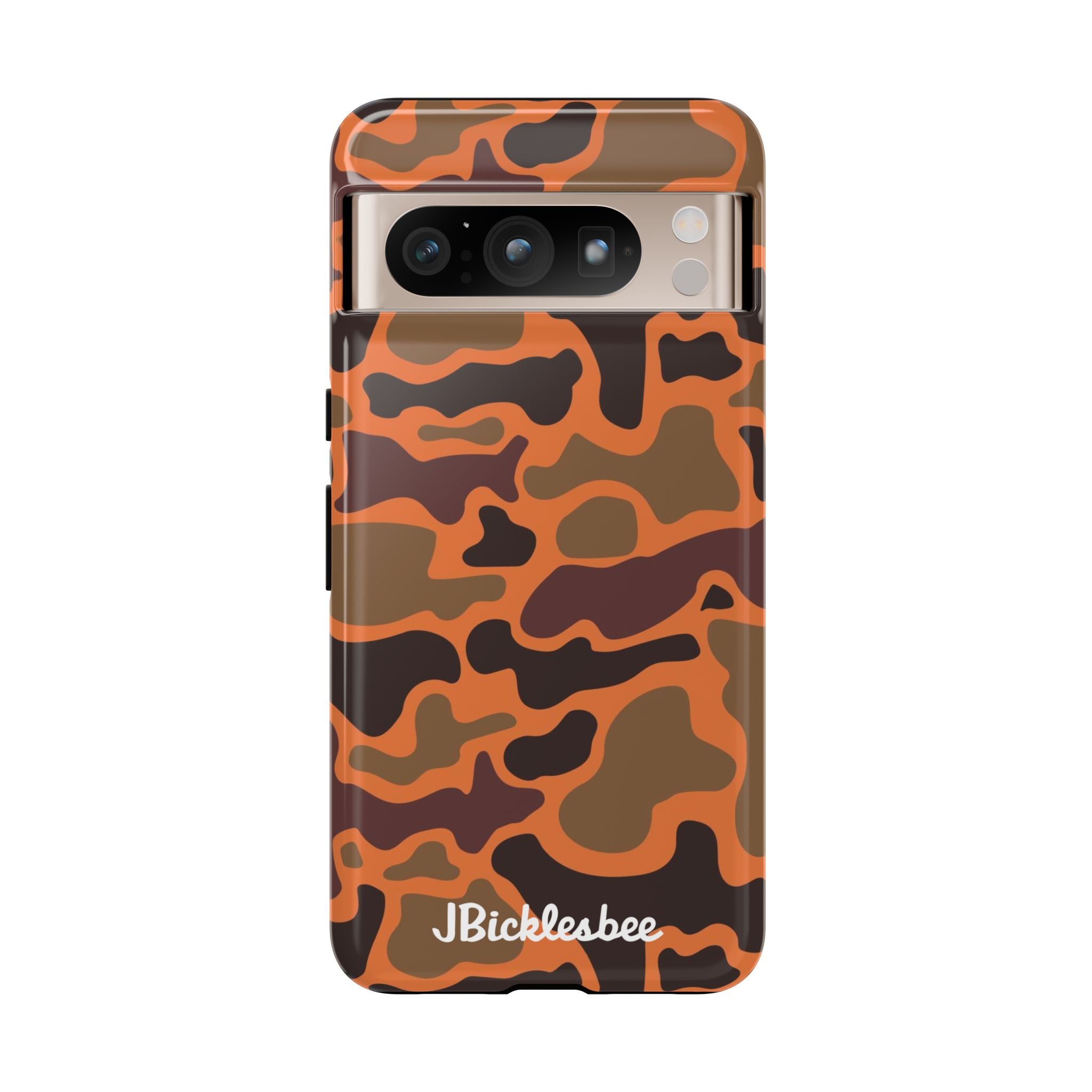 Retro Hunter Safety Camo Pixel Tough Case