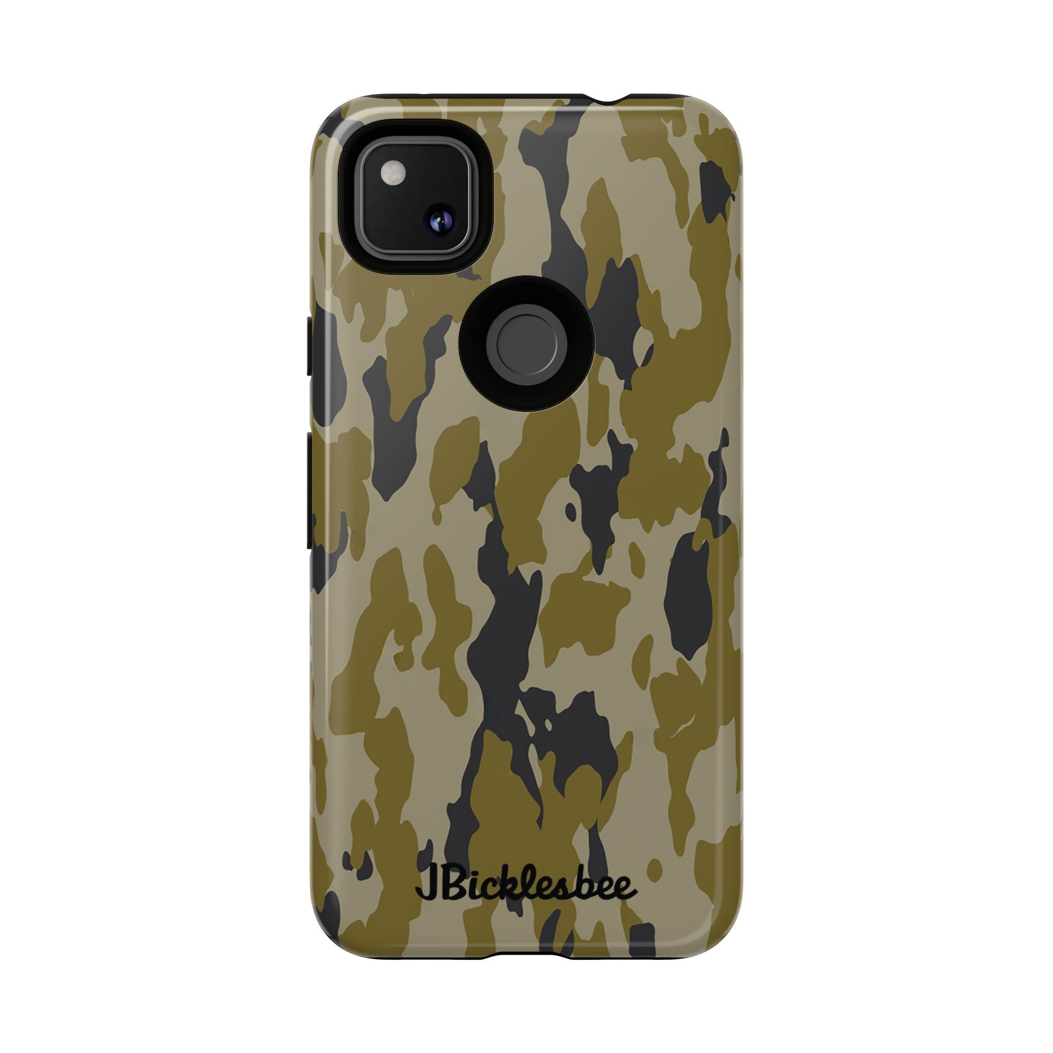 Retro Bark Camo Pixel Tough Case