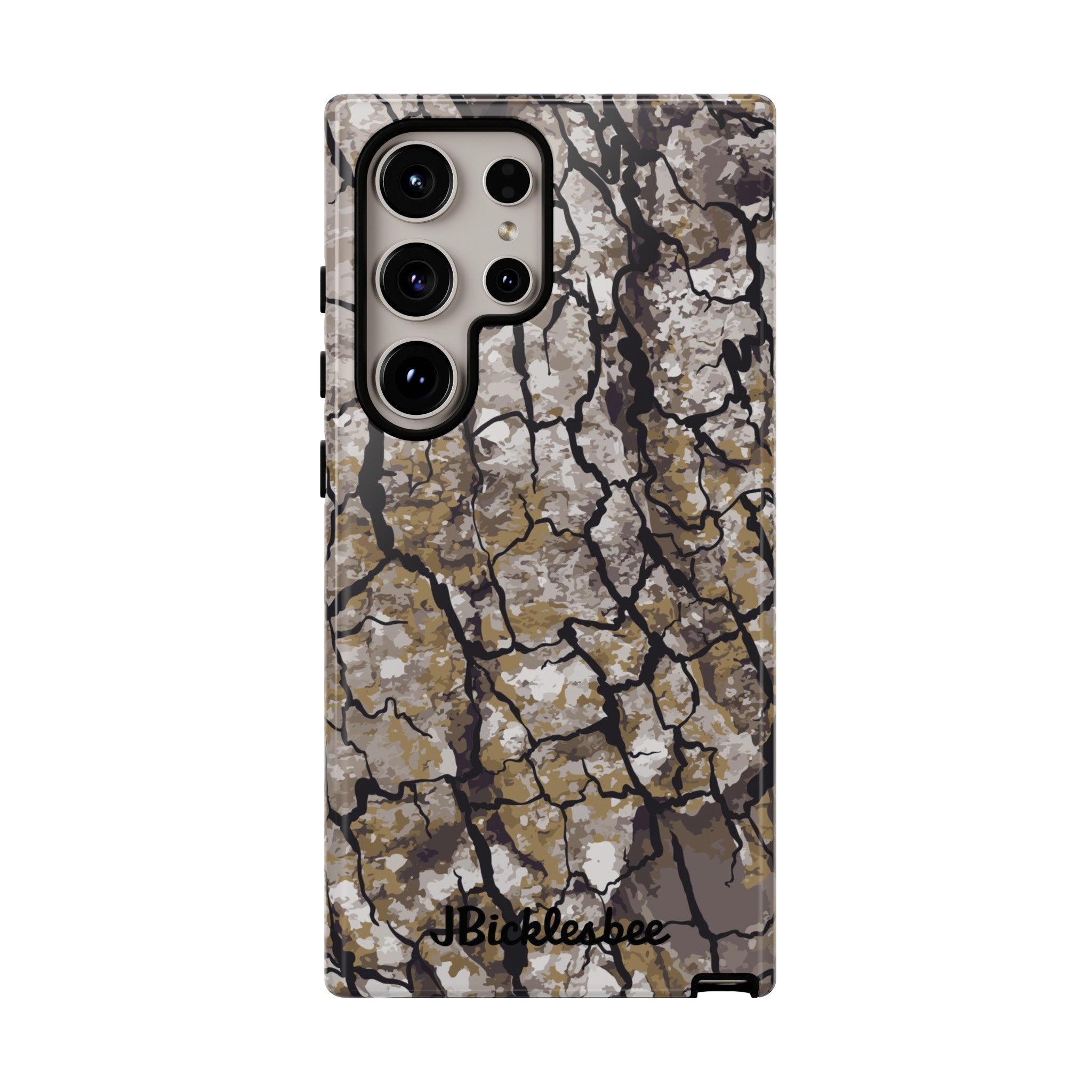 Alpha Tree Bark Camo Samsung Tough Case