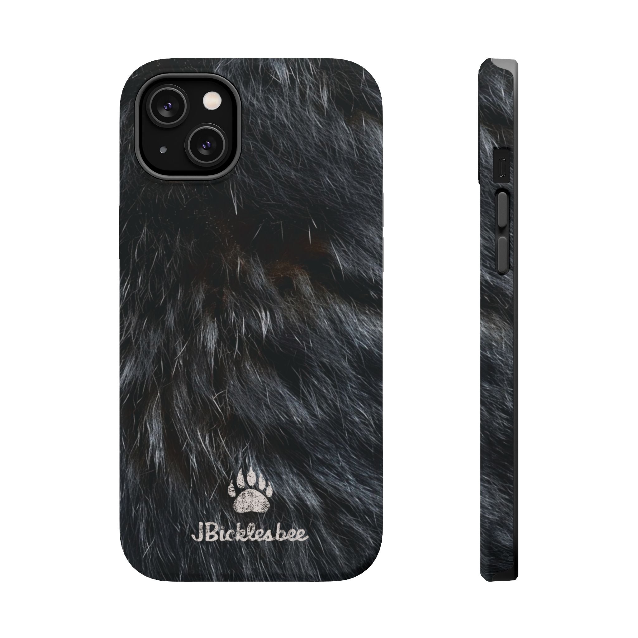 The Black Bear Hunter MagSafe iPhone Case