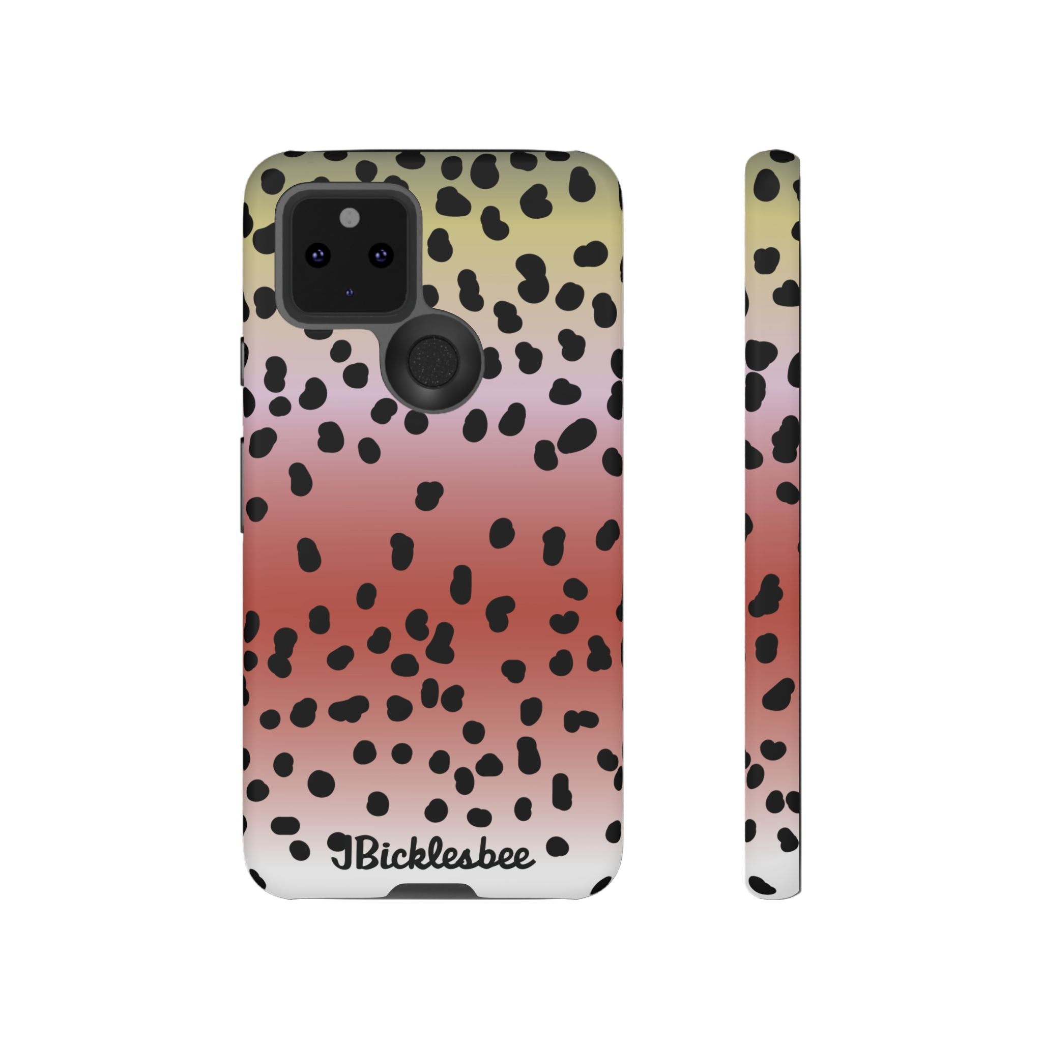 Rainbow Trout Pattern Pixel Tough Case