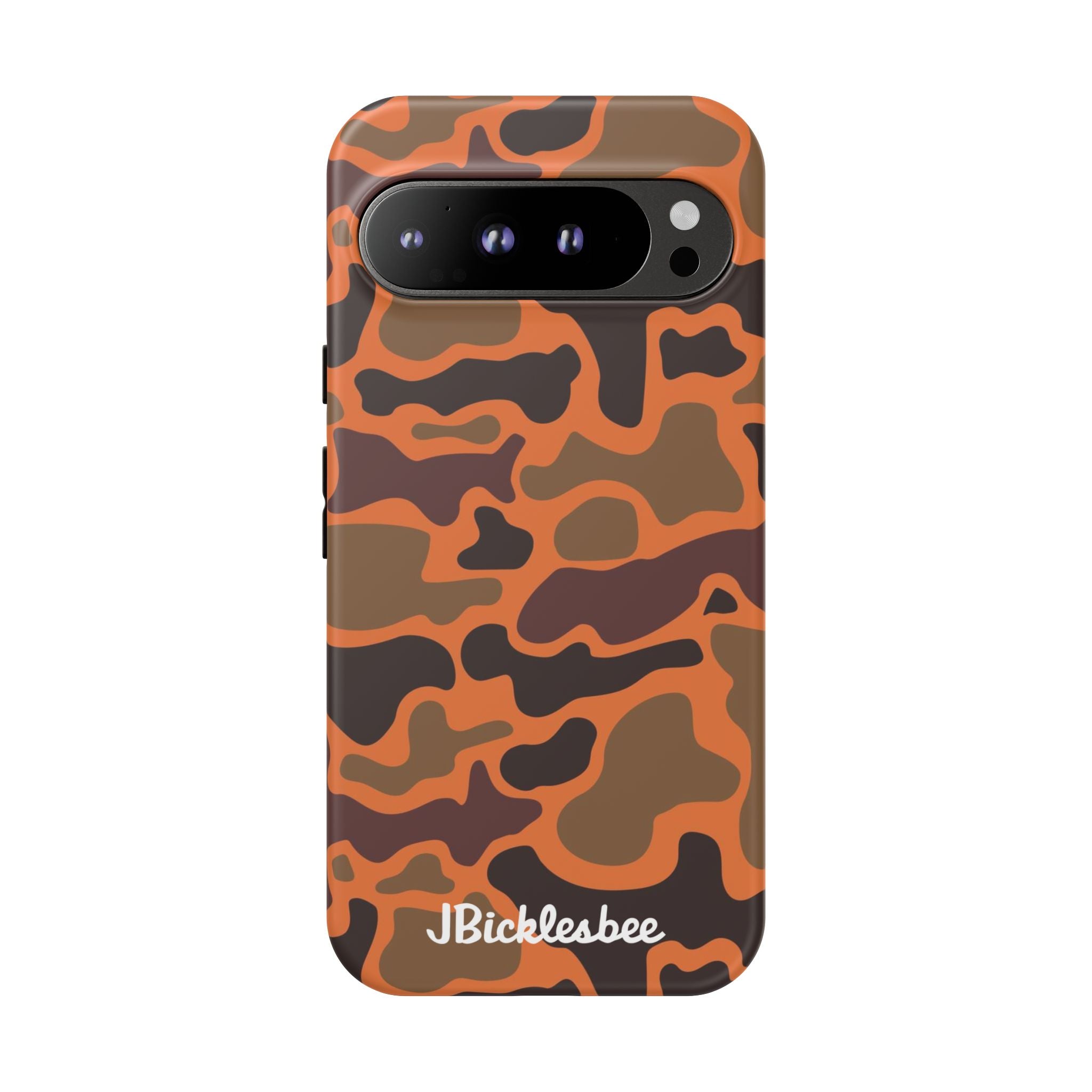 Retro Hunter Safety Camo Pixel Tough Case