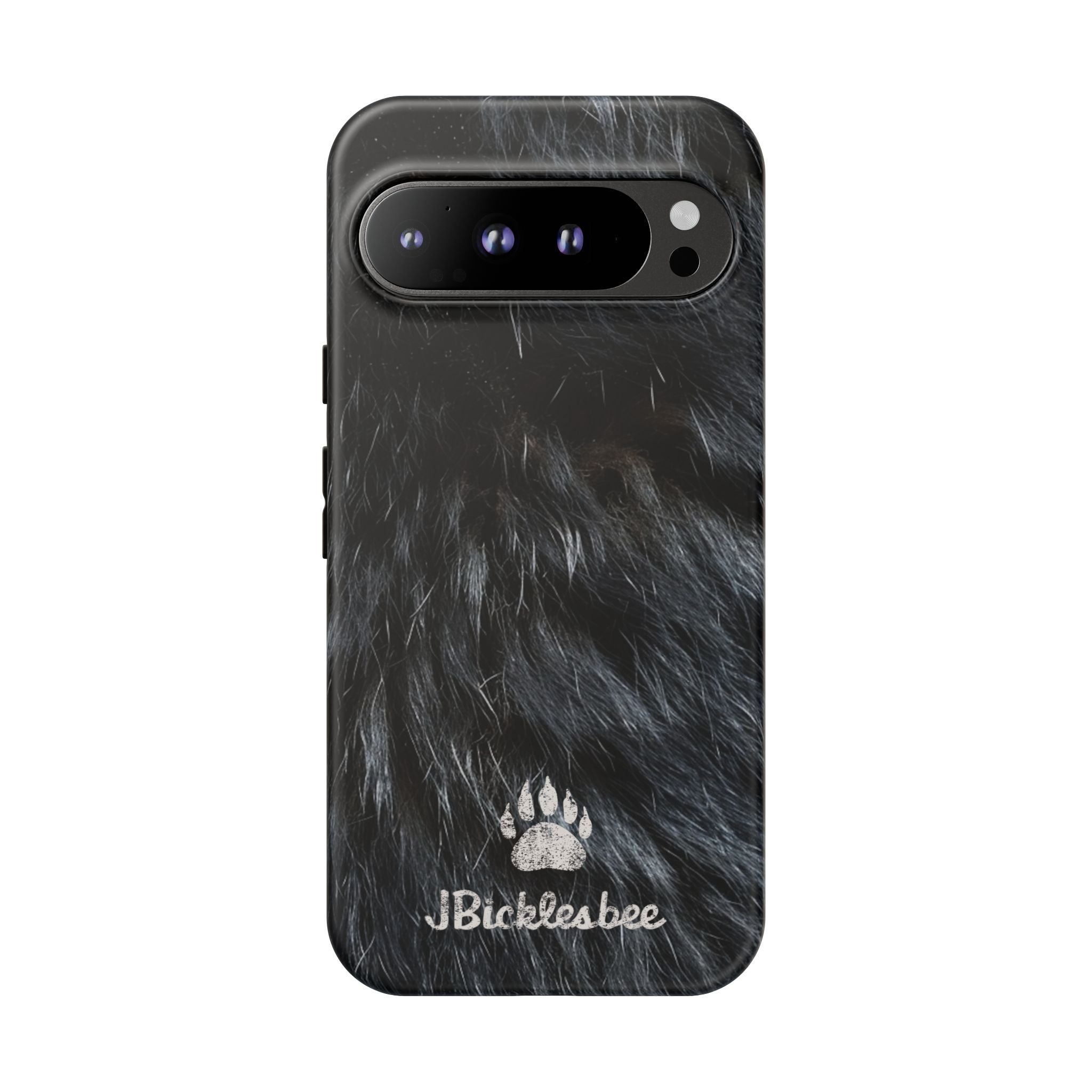 Black Bear Hunter Pixel Tough Case