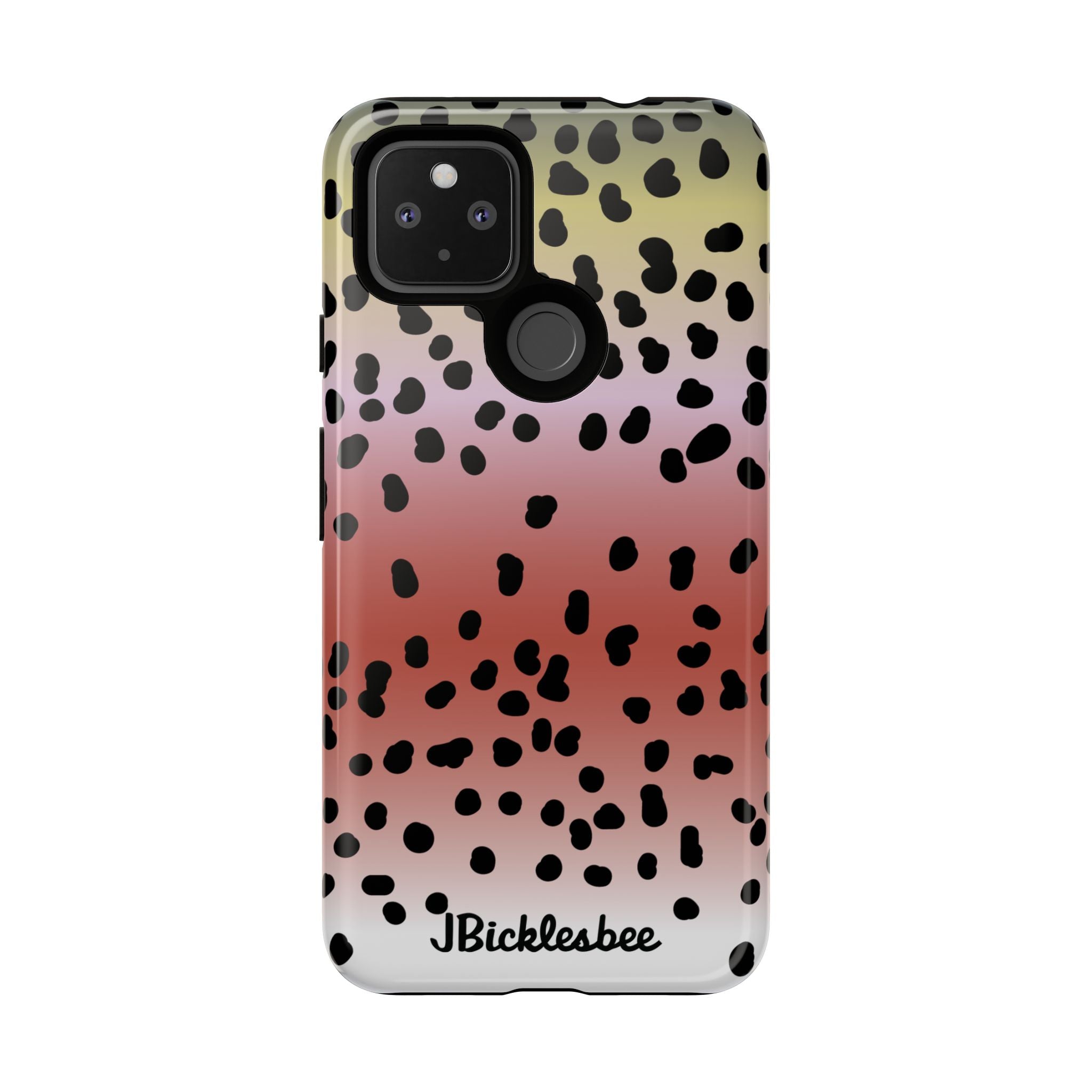 Rainbow Trout Pattern Pixel Tough Case