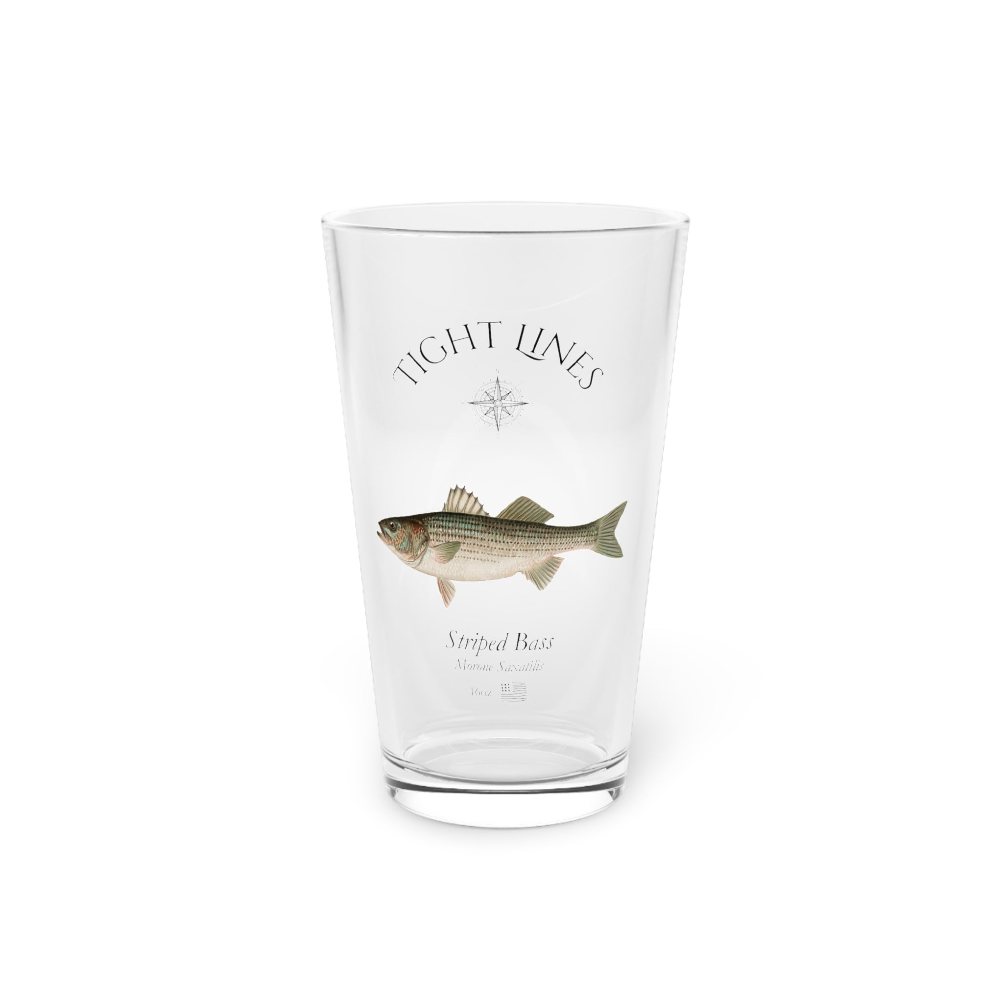 Red Drum Pint Glass