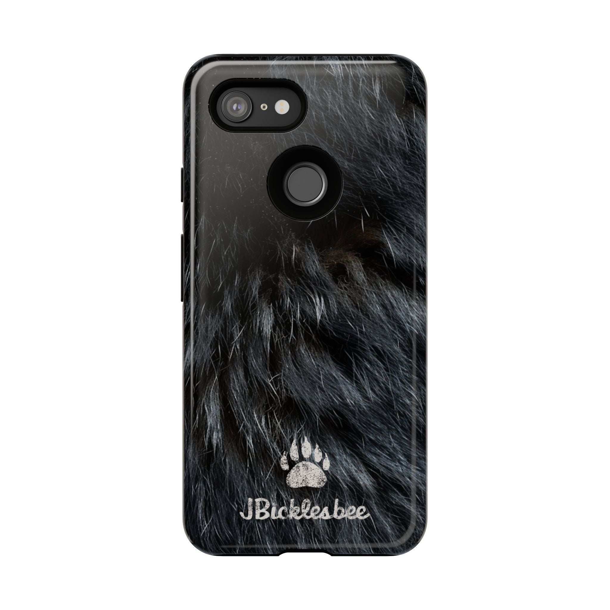 Black Bear Hunter Pixel Tough Case