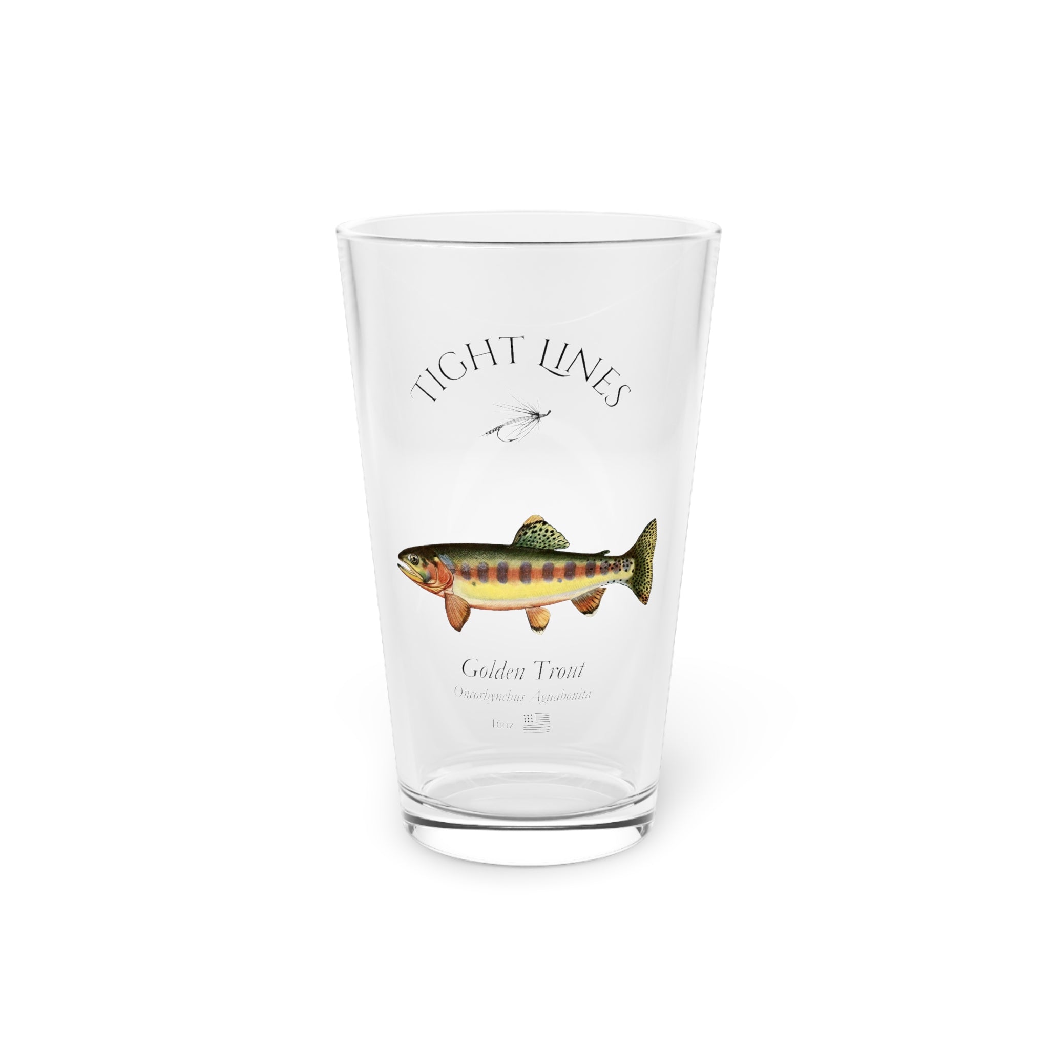 Golden Trout Pint Glass