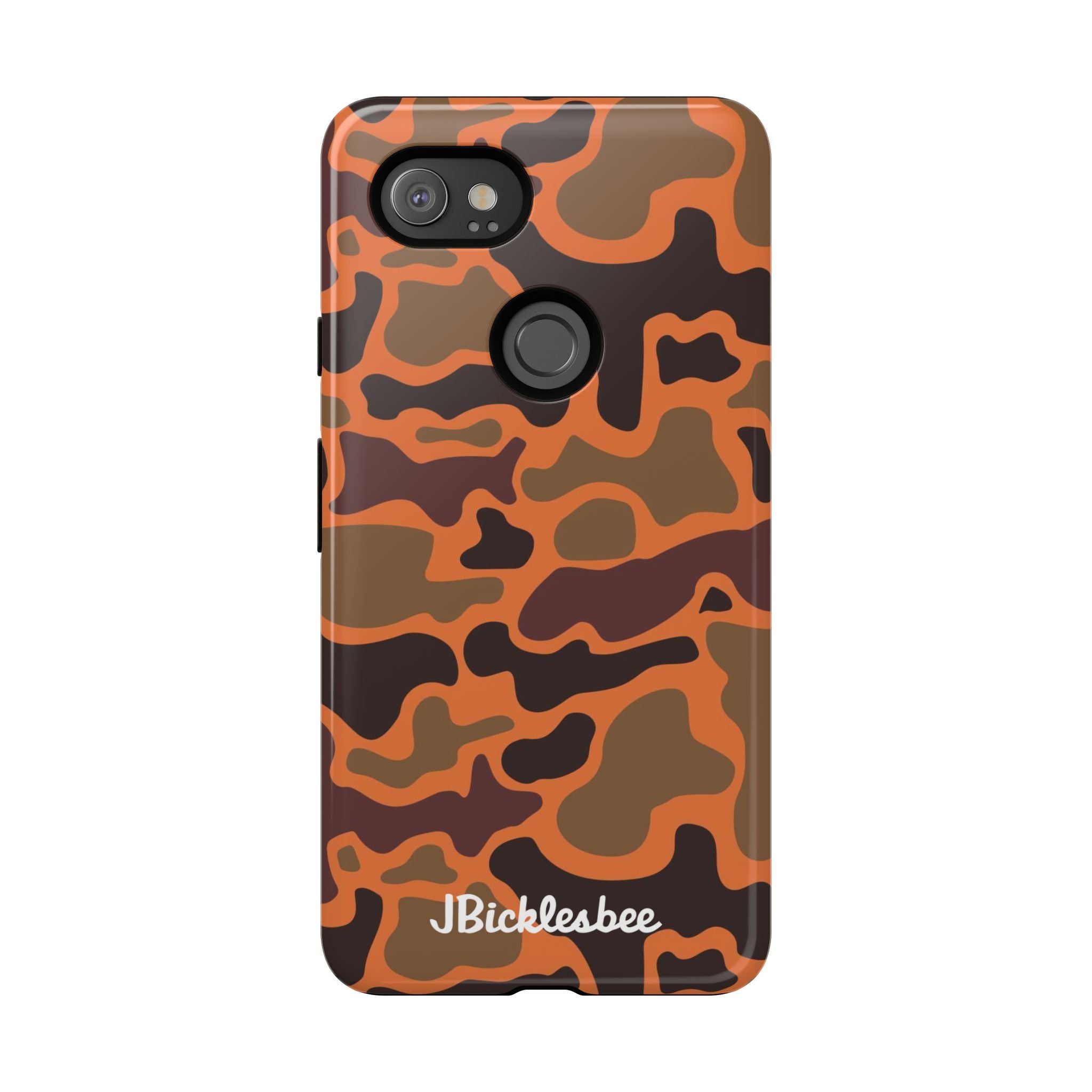 Retro Hunter Safety Camo Pixel Tough Case