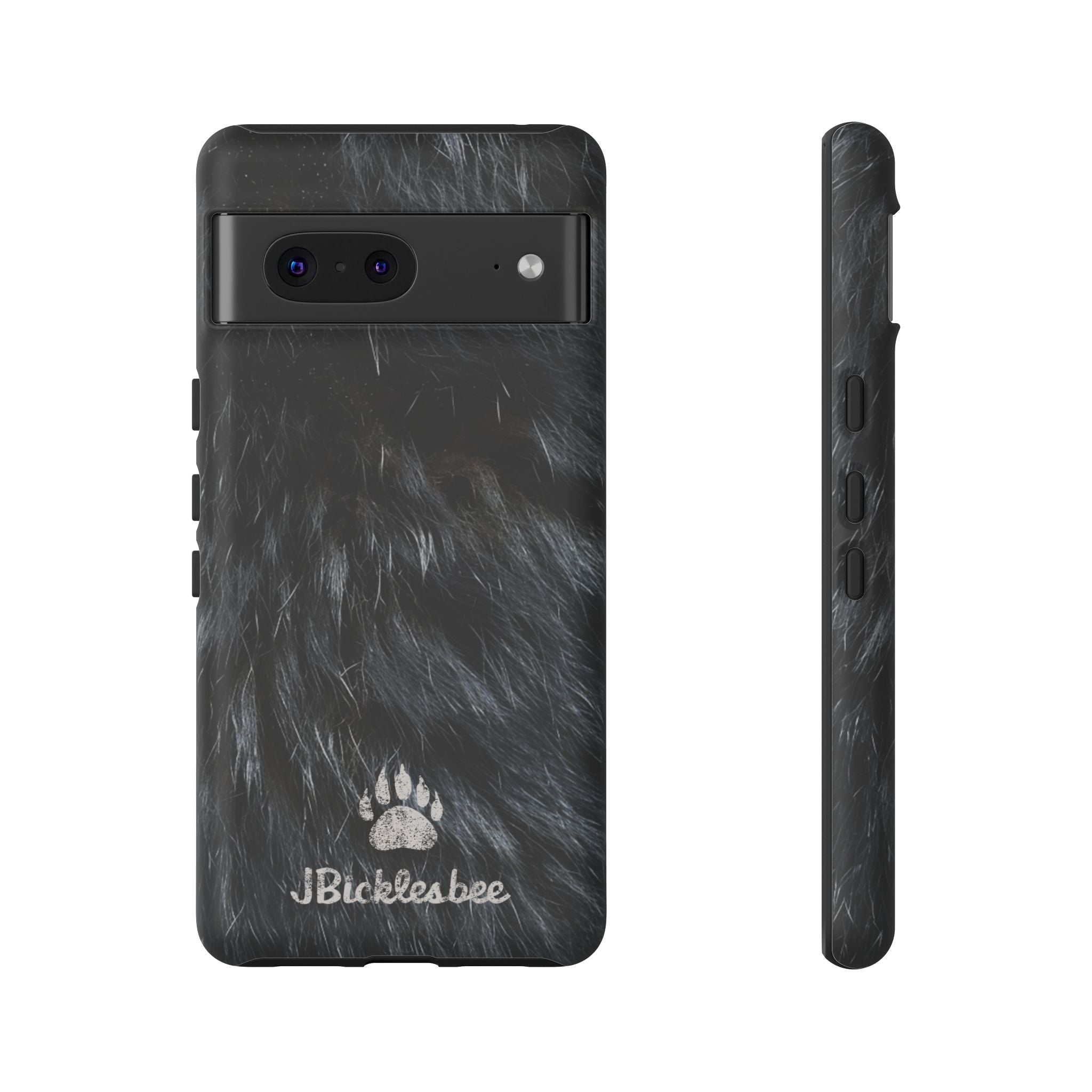 Black Bear Hunter Pixel Tough Case