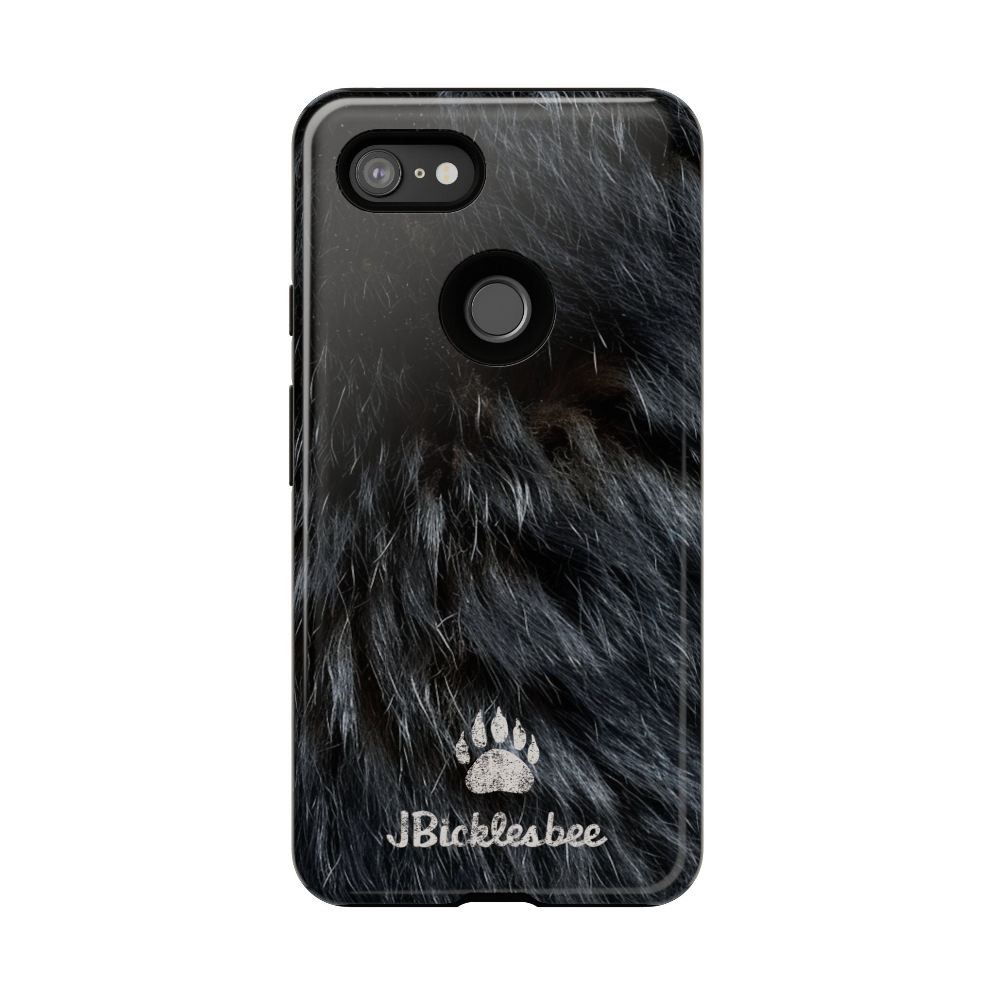 Black Bear Hunter Pixel Tough Case